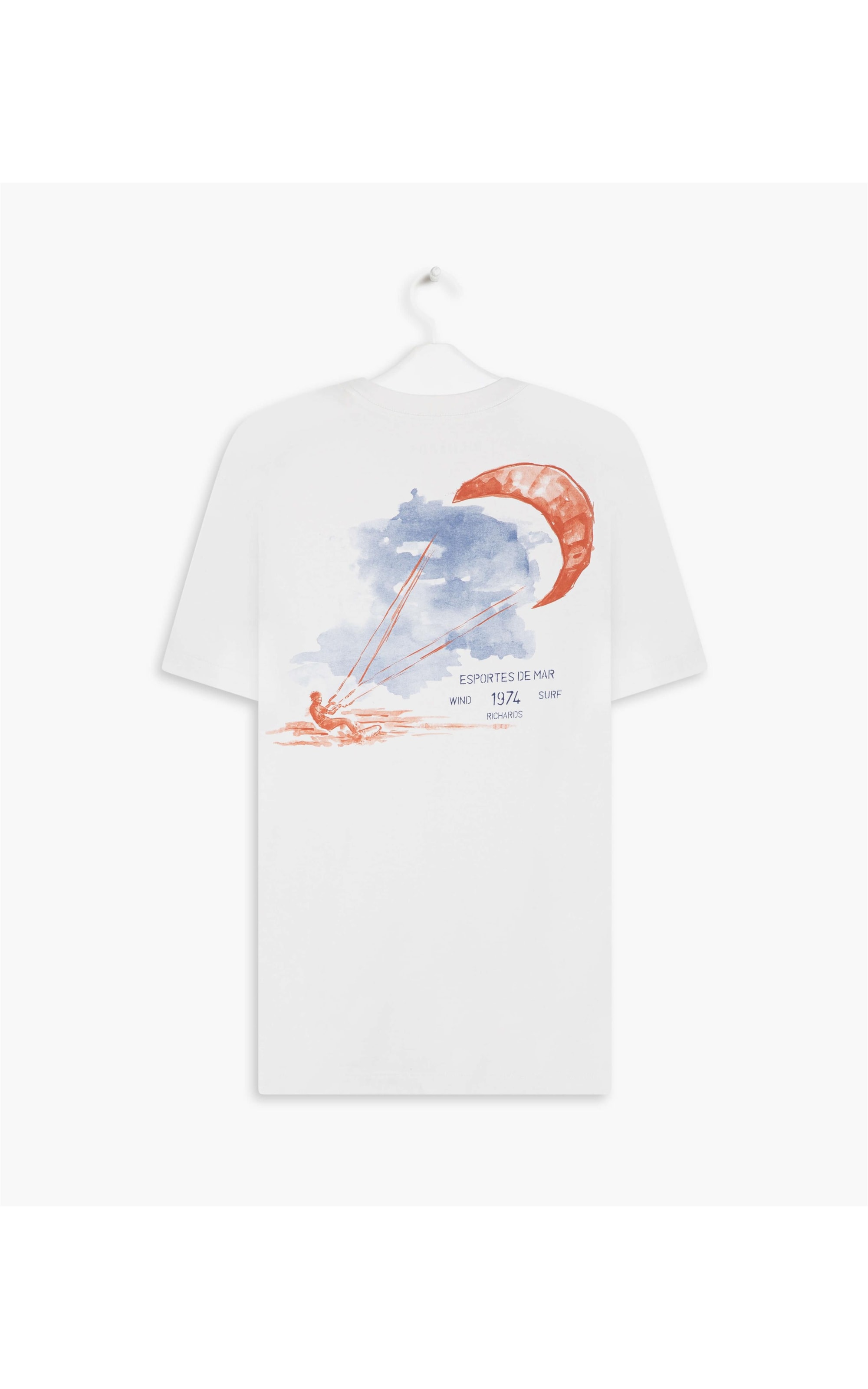 T-Shirt Mm Sailing Winds Mc Prata