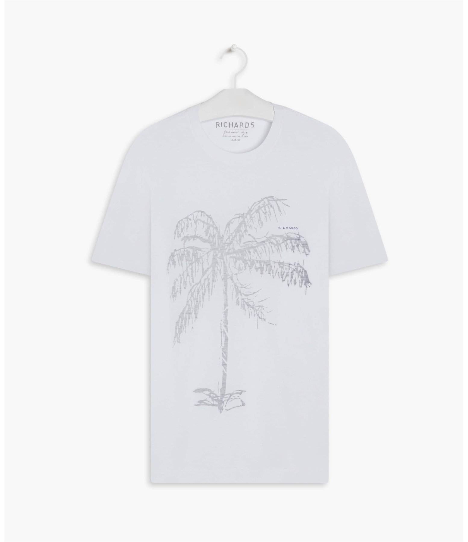 T-Shirt Mm Sketch Tropical Branco