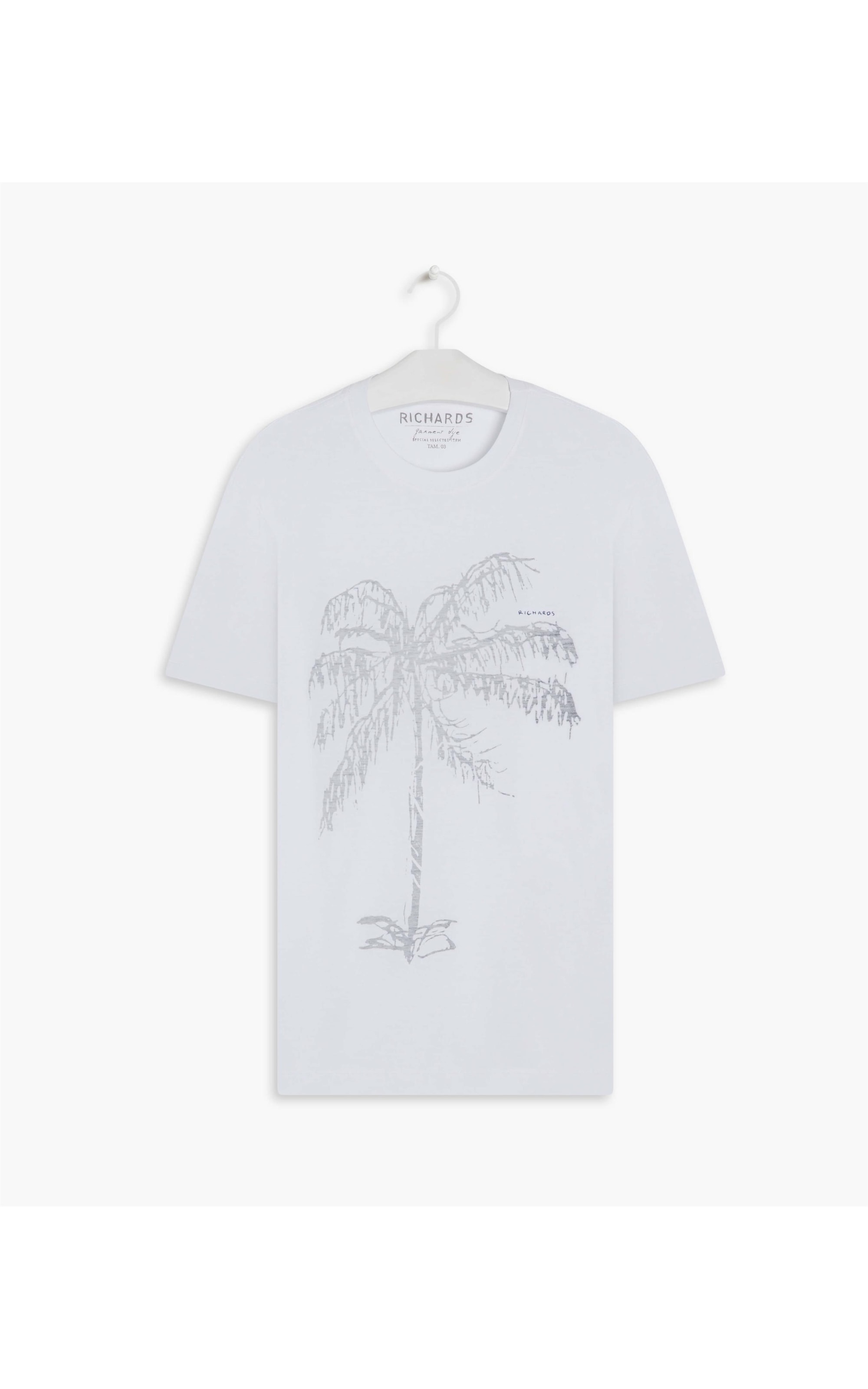 T-Shirt Mm Sketch Tropical Branco