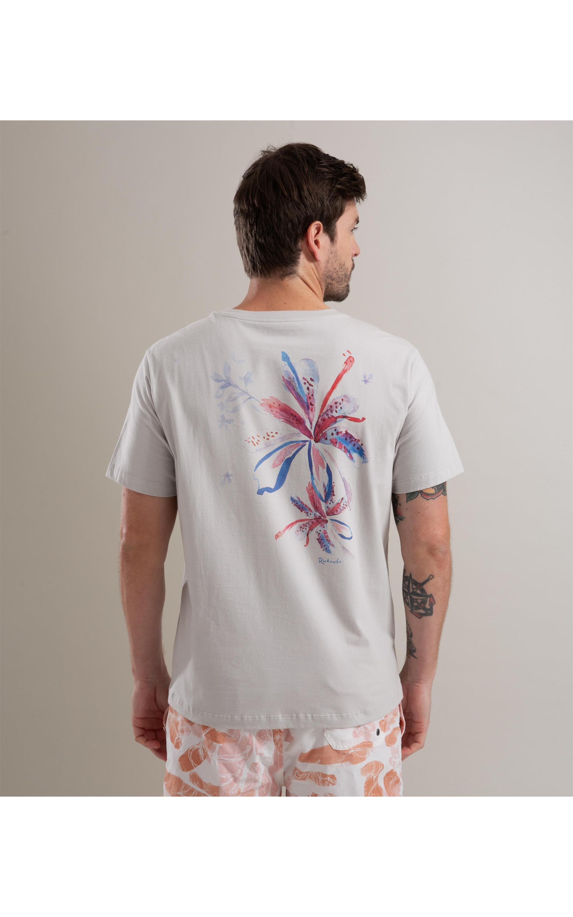T-Shirt Mm Soft Flower Perola