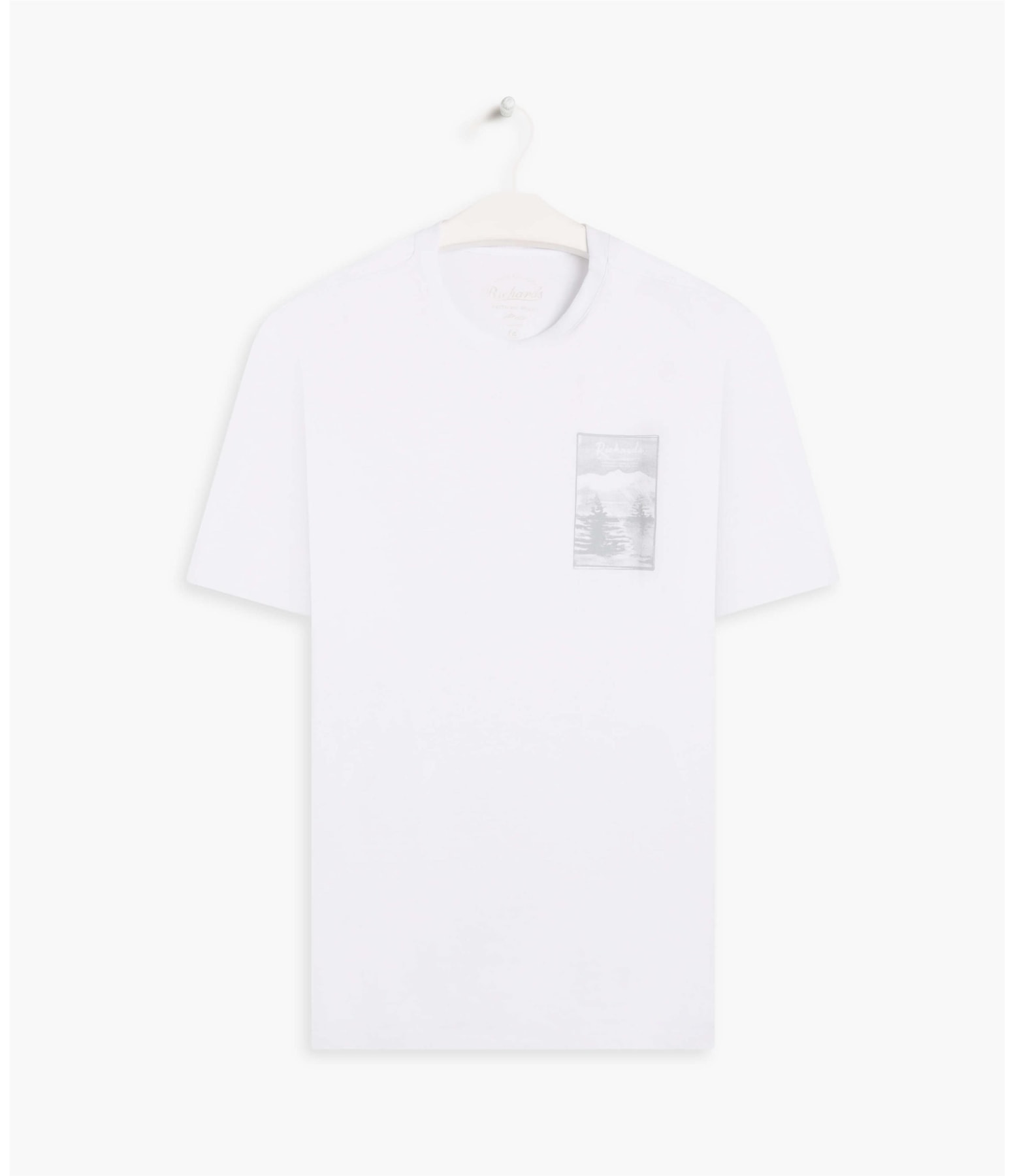 T-Shirt Mm Square View Mc Branco