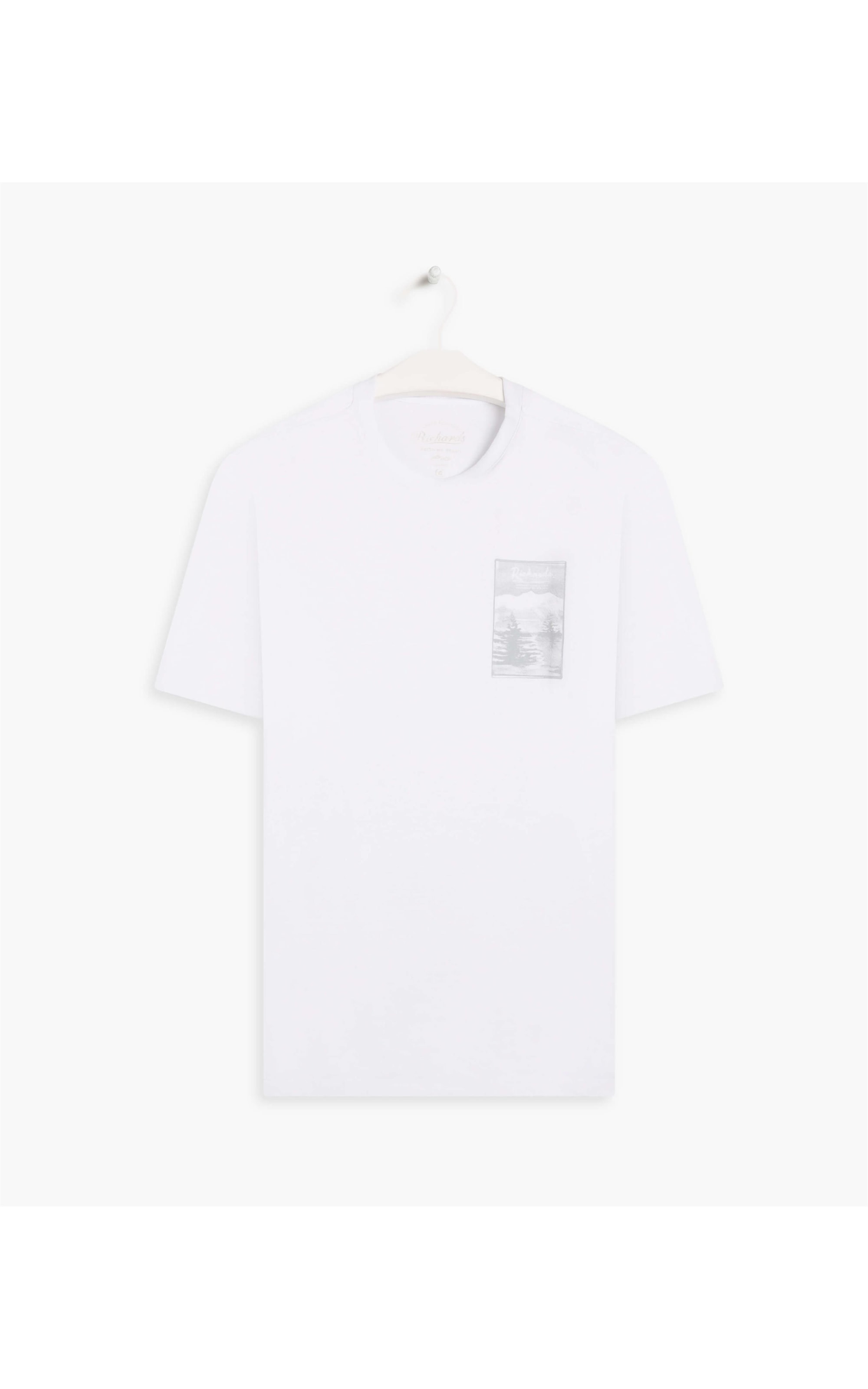 T-Shirt Mm Square View Mc Branco