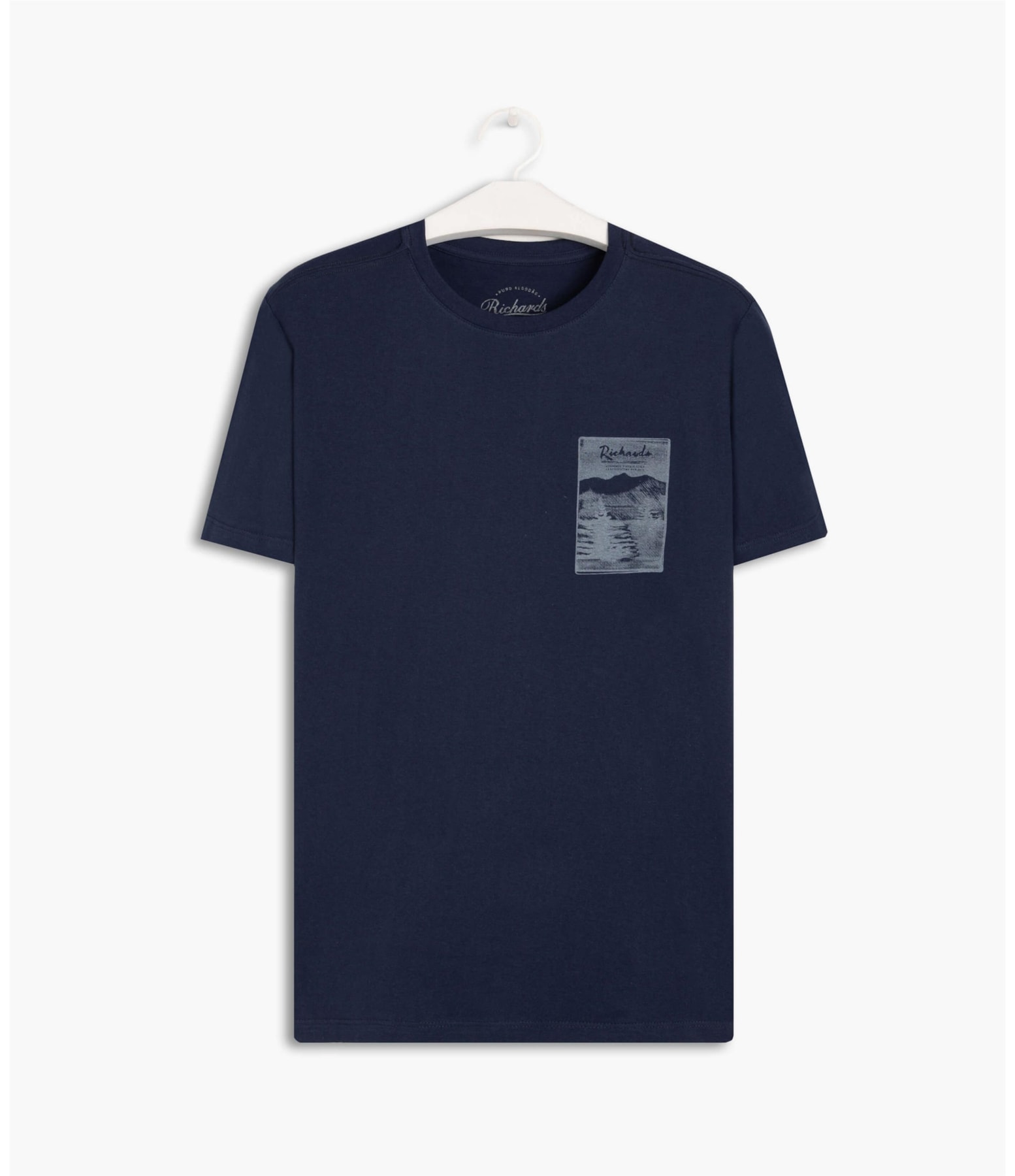 T-Shirt Mm Square View Mc Dark Navy