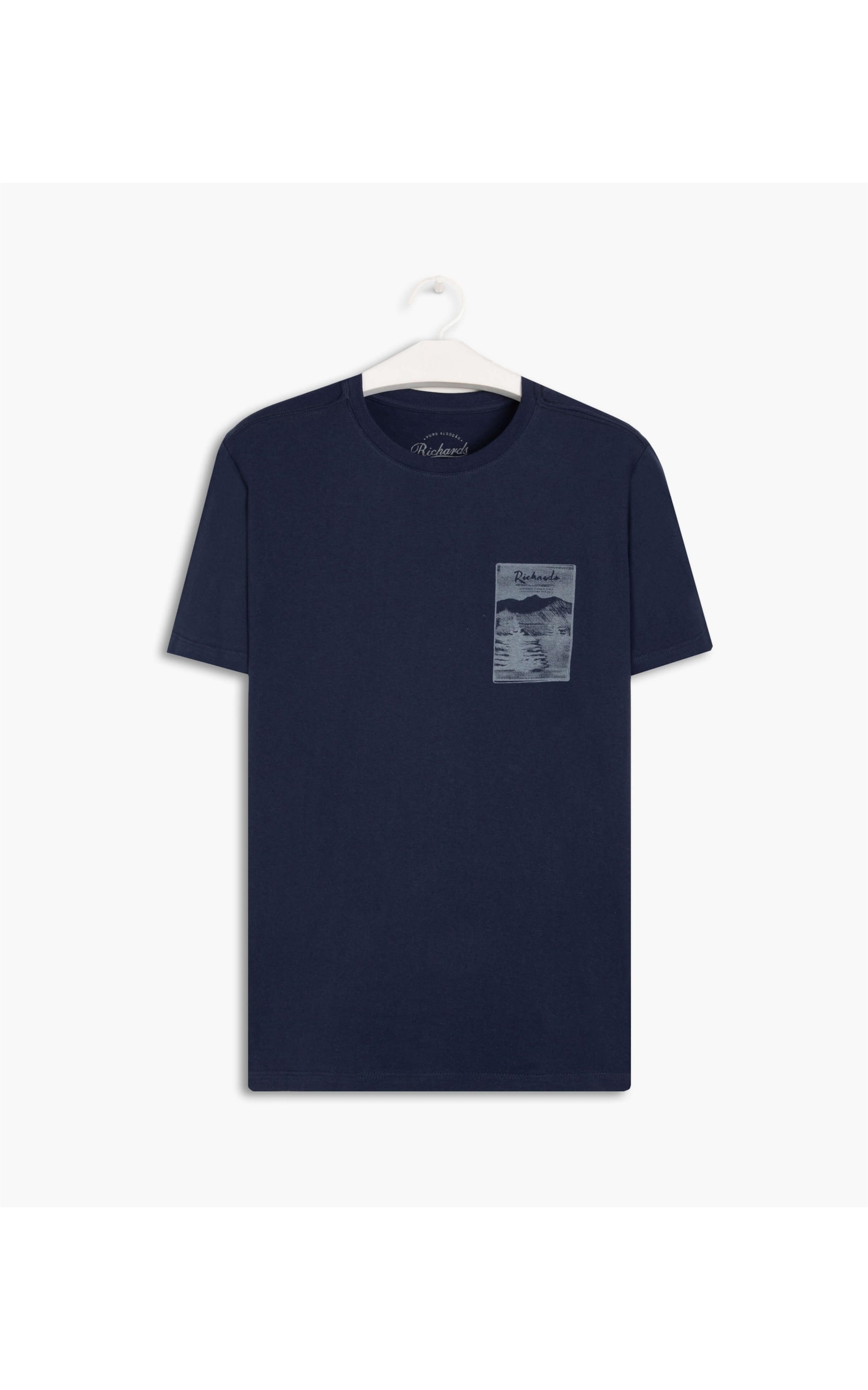 T-Shirt Mm Square View Mc Dark Navy