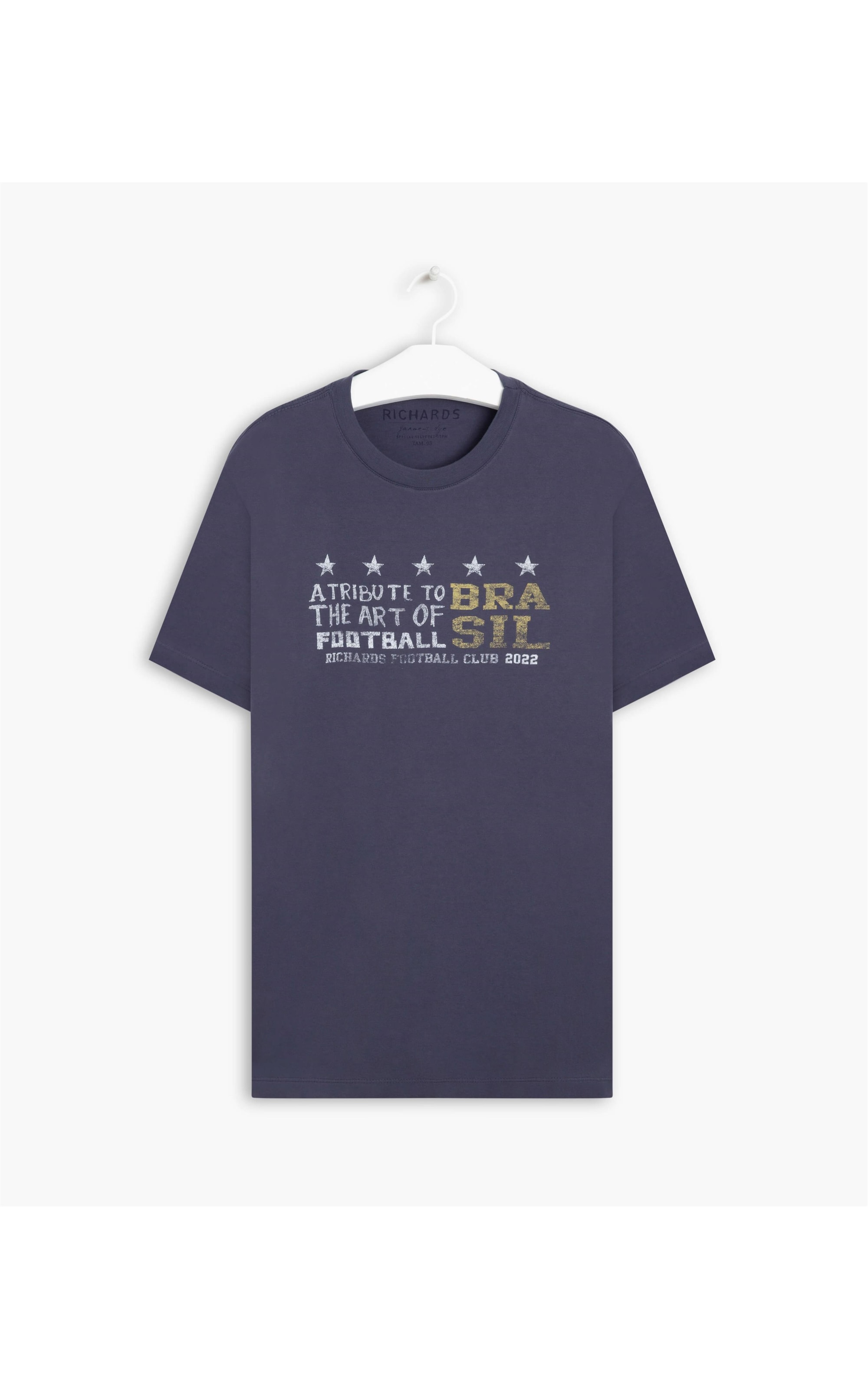 T-Shirt Mm Stars Cup Old Purple