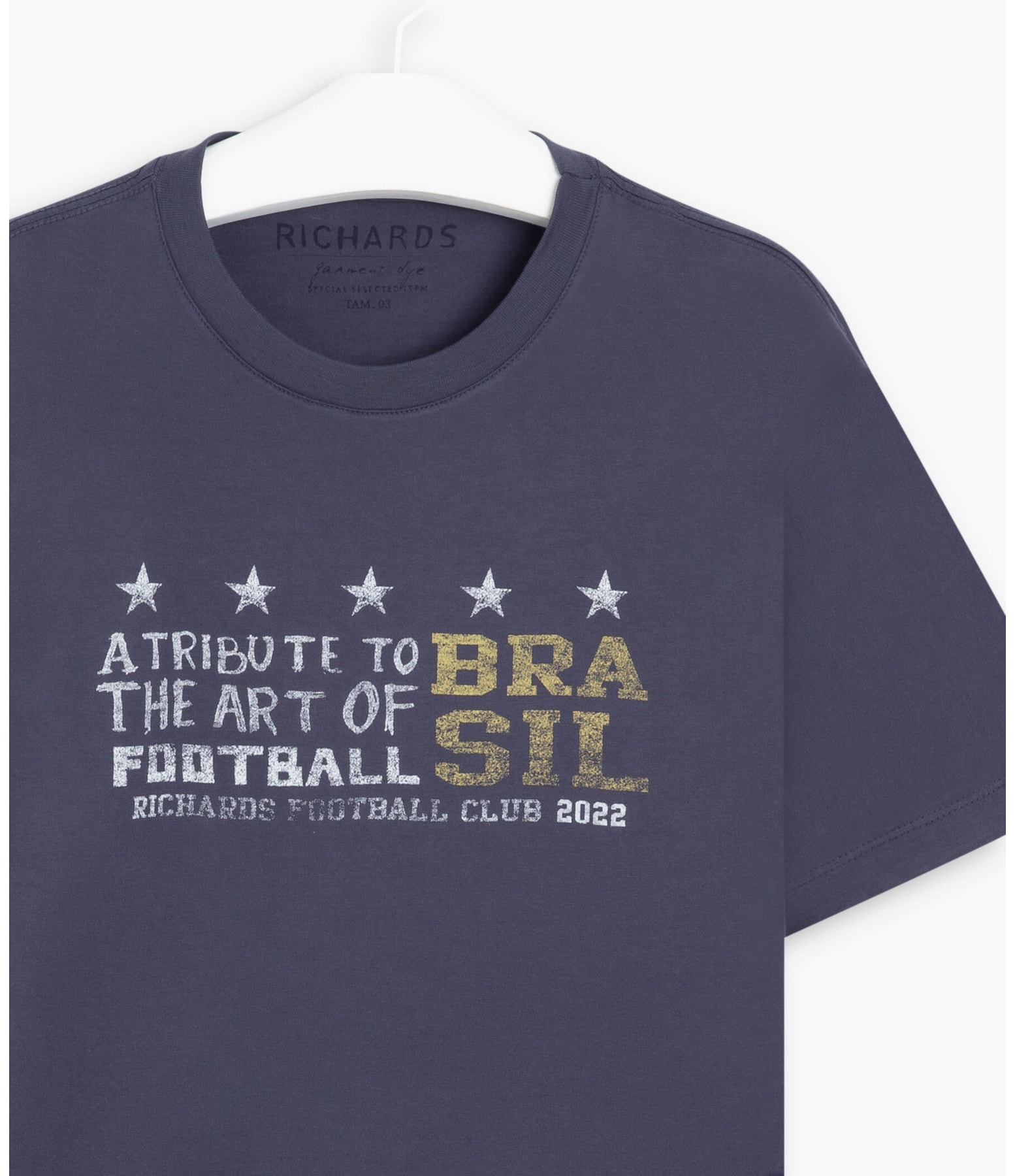 T-Shirt Mm Stars Cup Old Purple
