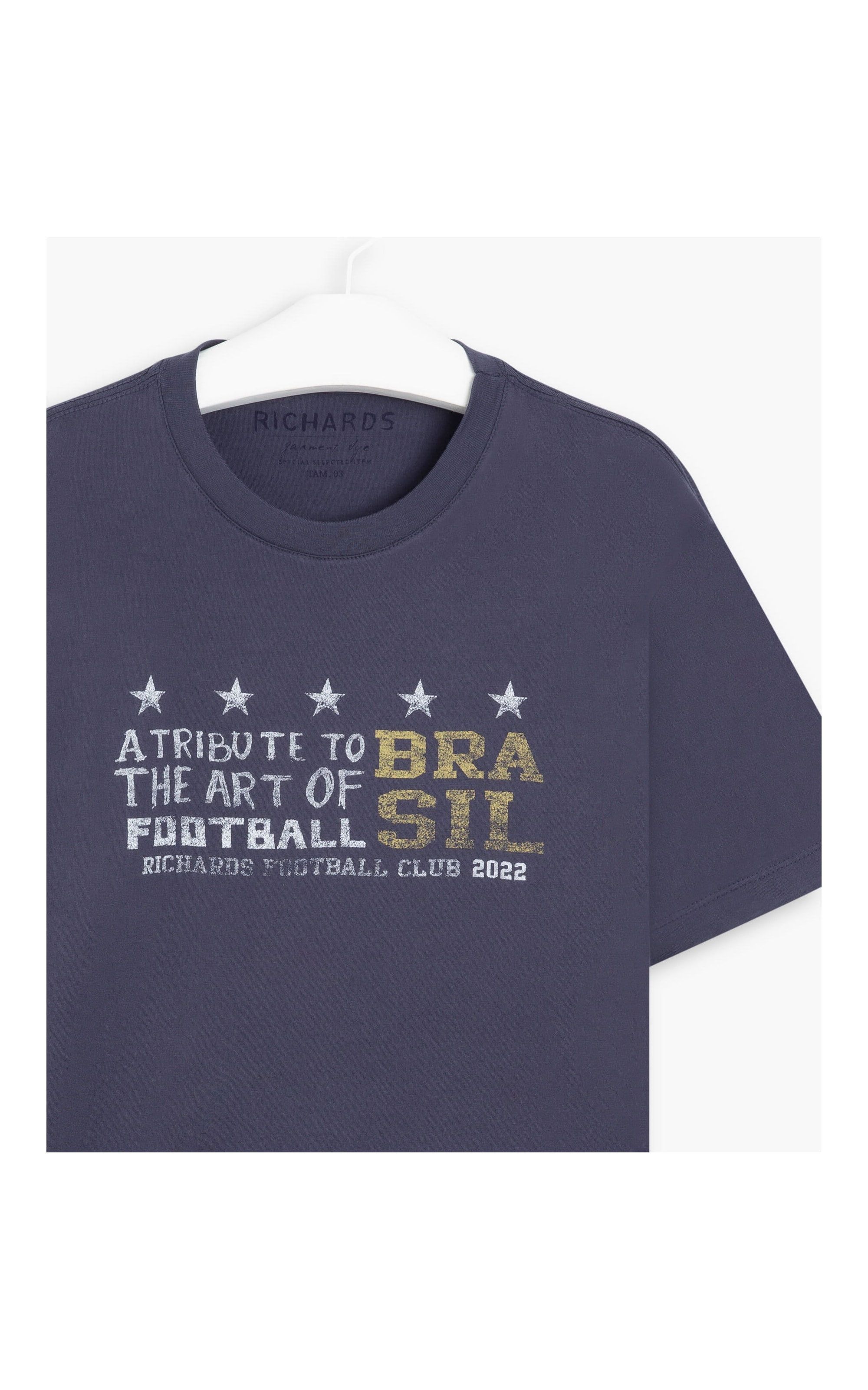 T-Shirt Mm Stars Cup Old Purple