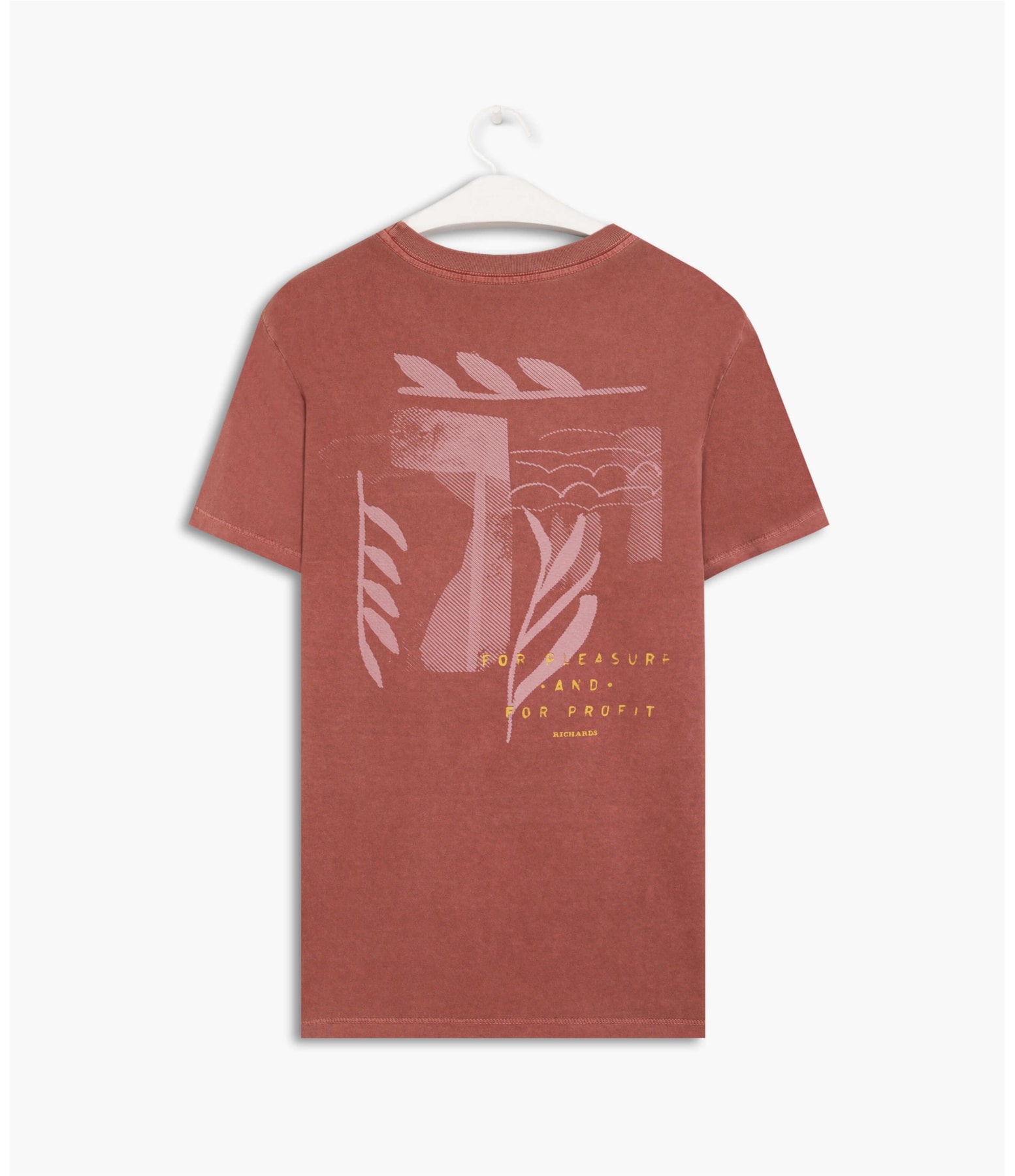 T-Shirt Mm Stone Folhas Símbolos Mc Terra