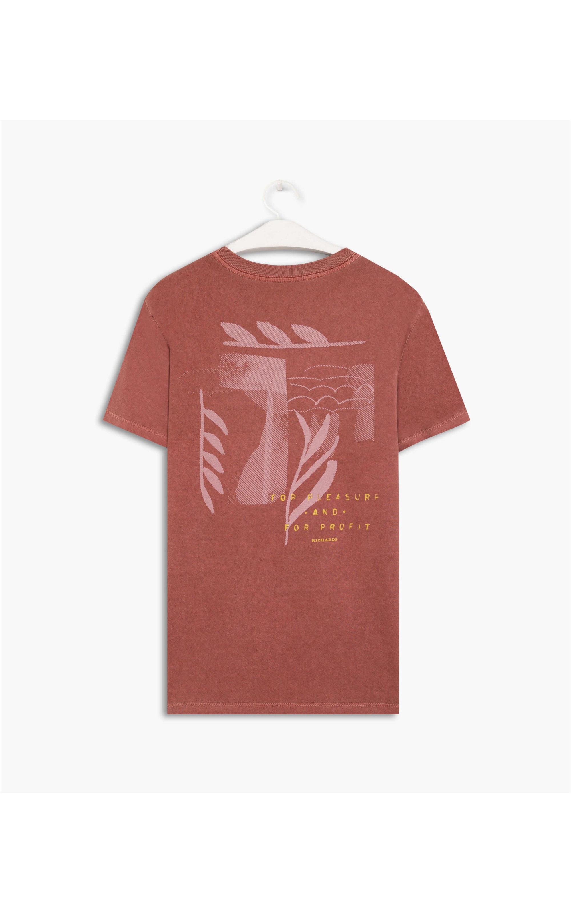T-Shirt Mm Stone Folhas Símbolos Mc Terra