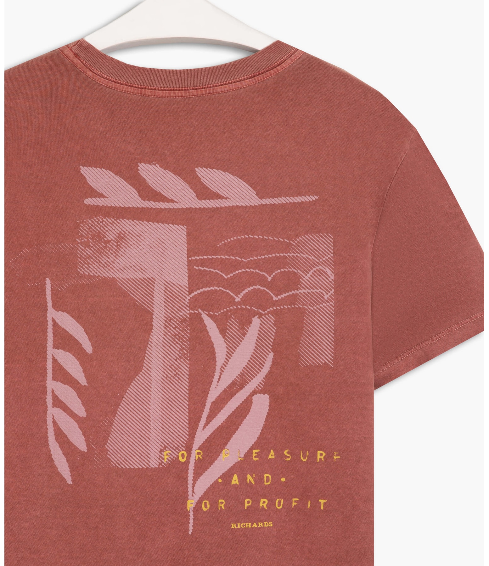 T-Shirt Mm Stone Folhas Símbolos Mc Terra