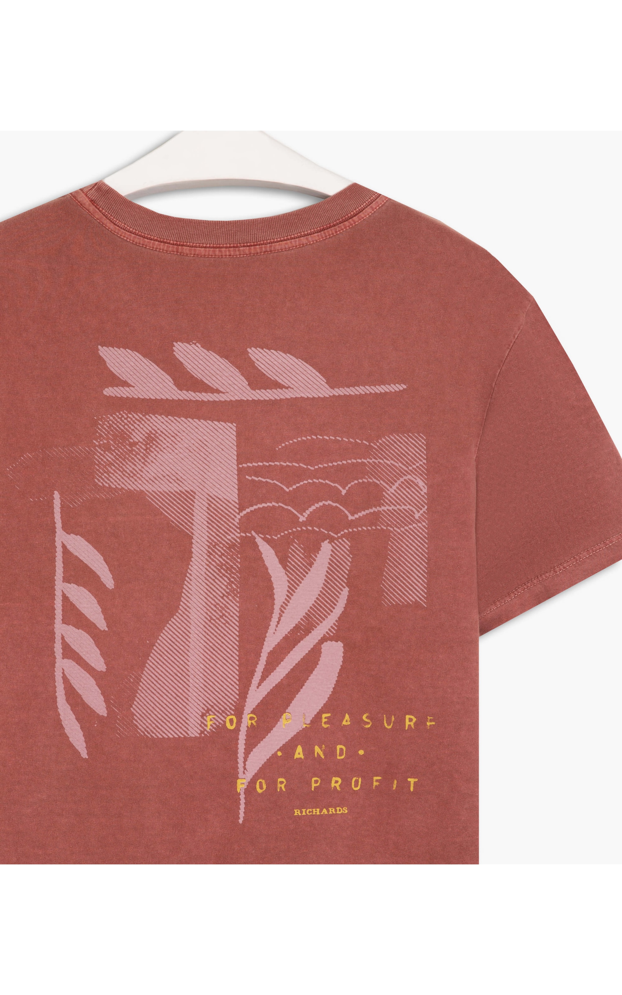 T-Shirt Mm Stone Folhas Símbolos Mc Terra