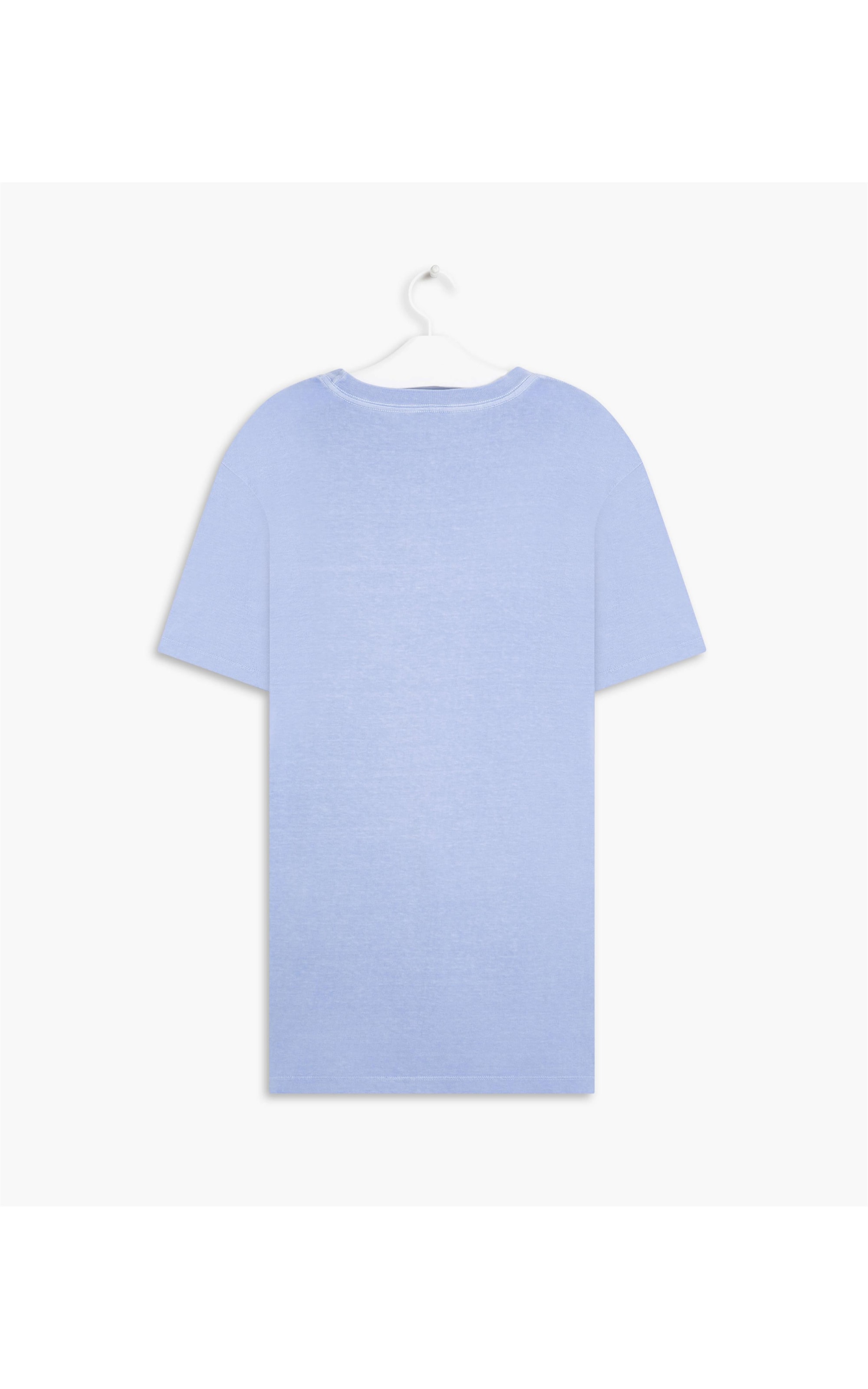 T-Shirt Mm Stone Lisa Com Bolso Azul Claro