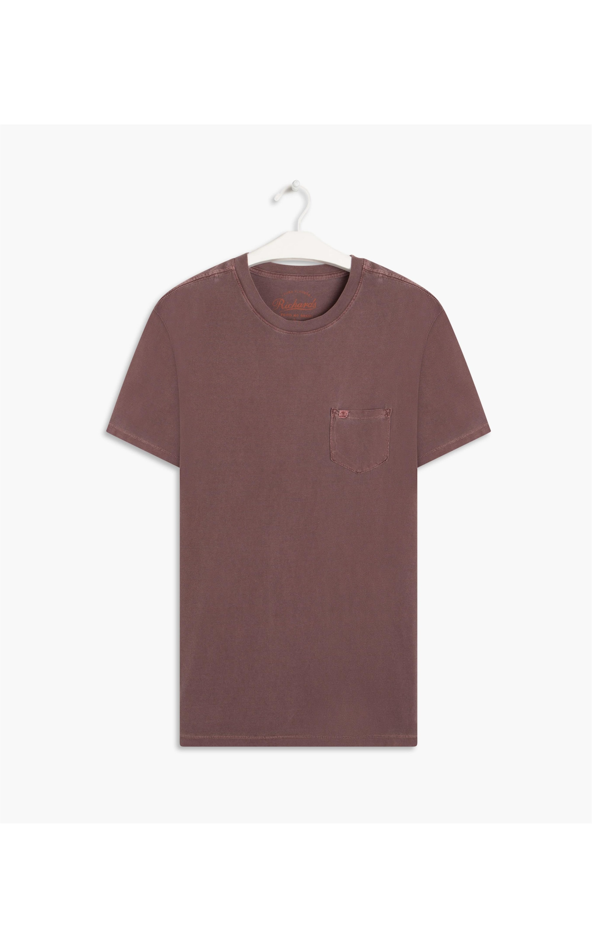 T-Shirt Mm Stone  Lisa Com Bolso Bordeaux