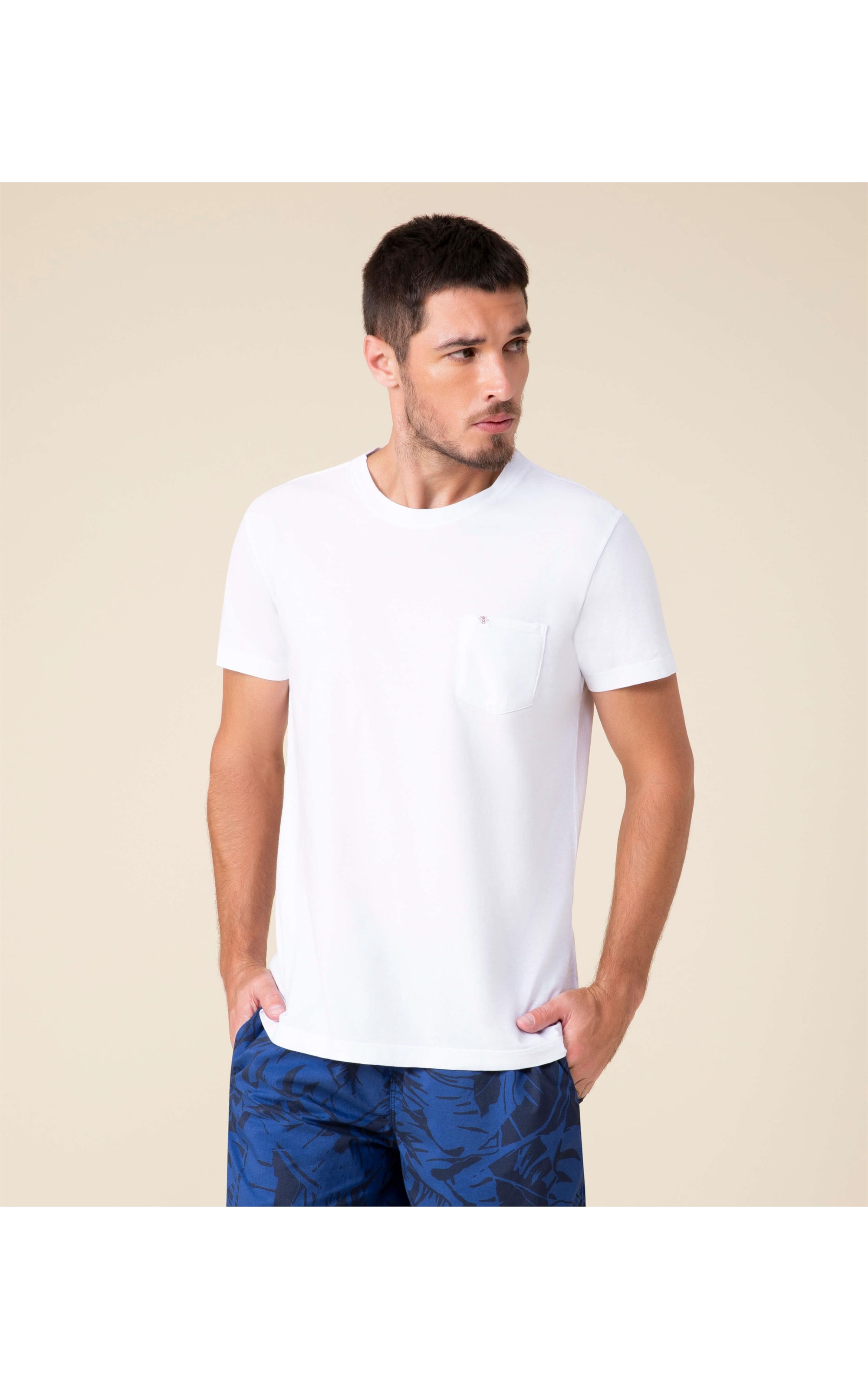T-Shirt Mm Stone  Lisa Com Bolso Branco