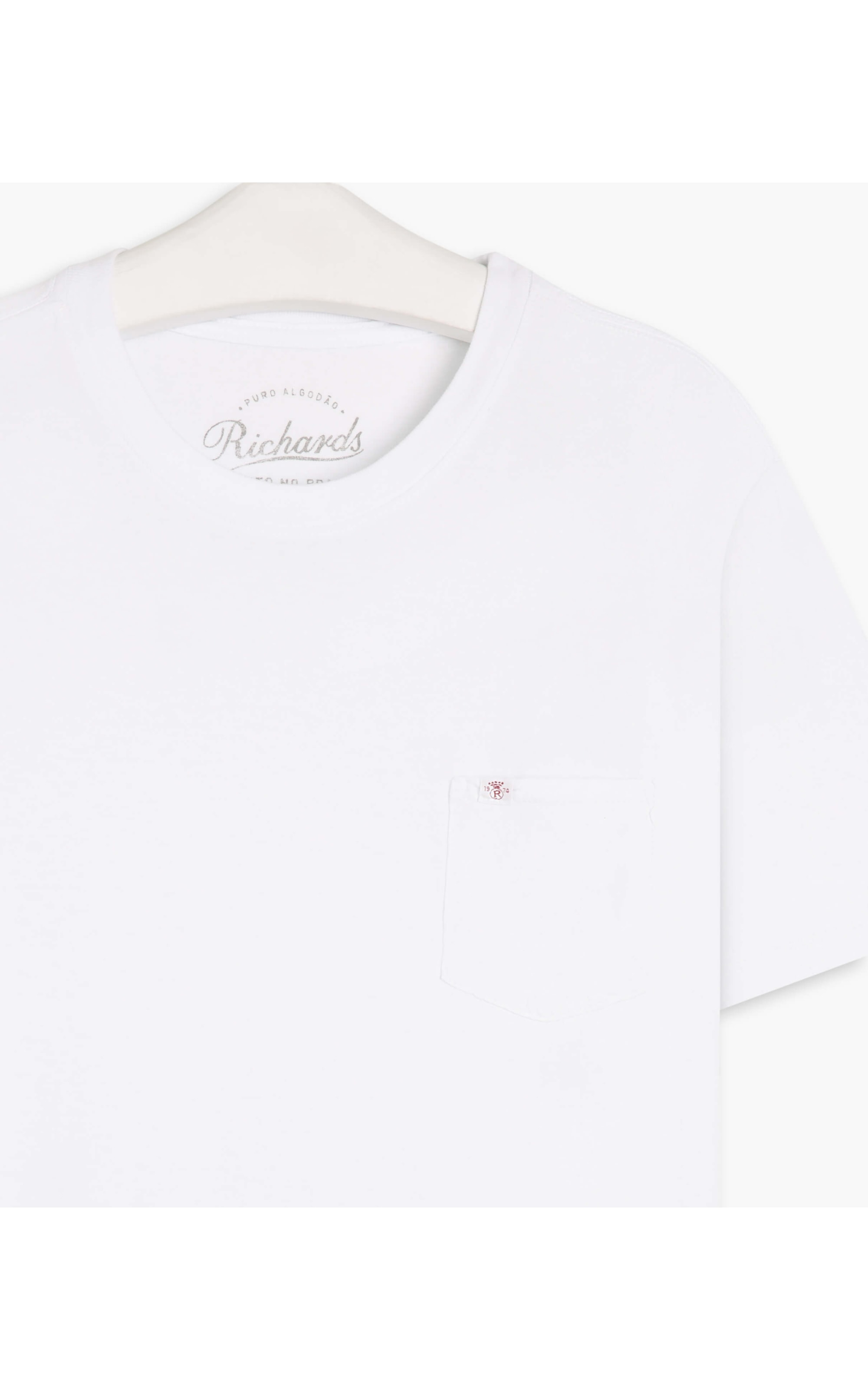 T-Shirt Mm Stone Lisa Com Bolso Branco