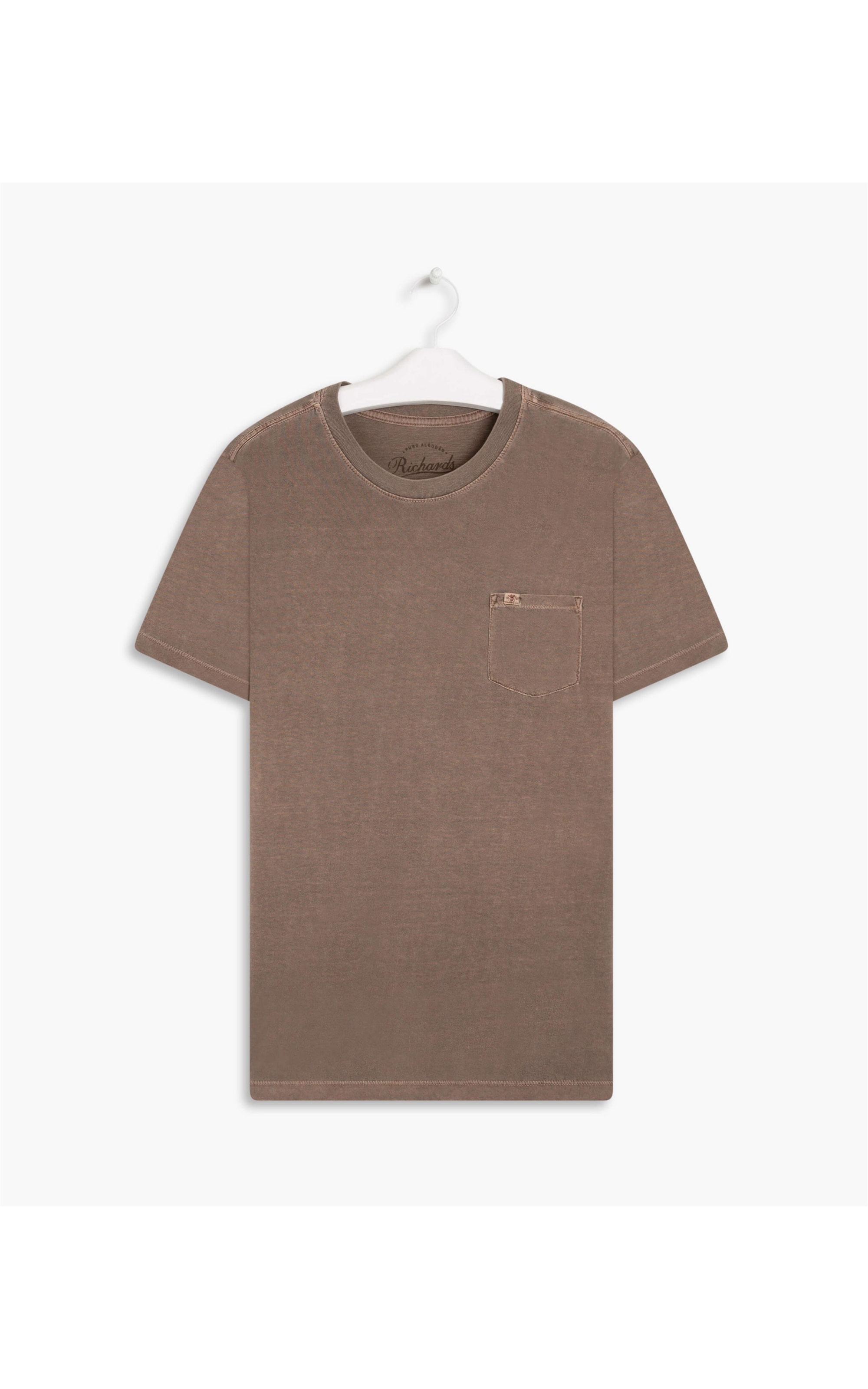 T-Shirt Mm Stone  Lisa Com Bolso Camel