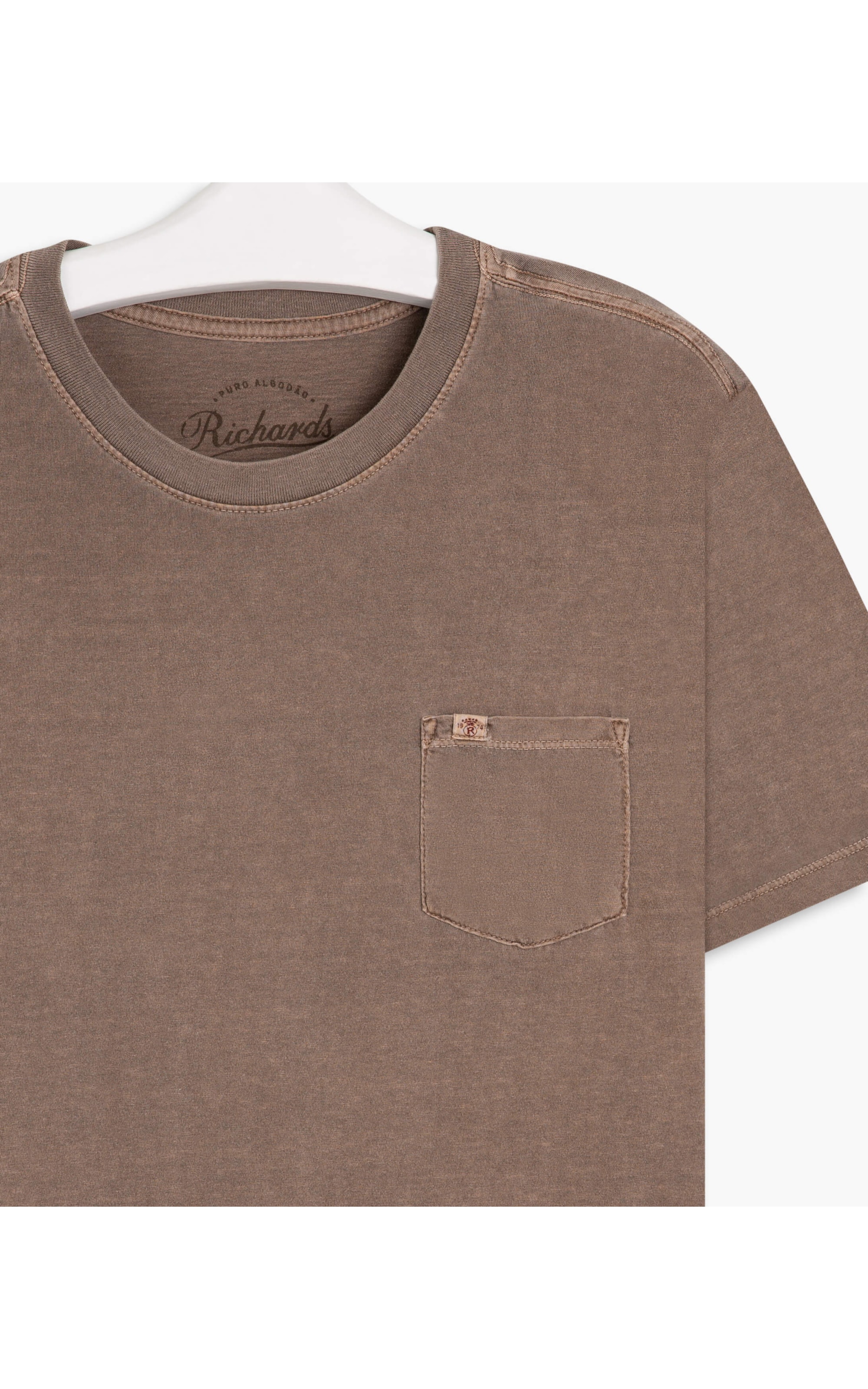T-Shirt Mm Stone  Lisa Com Bolso Camel