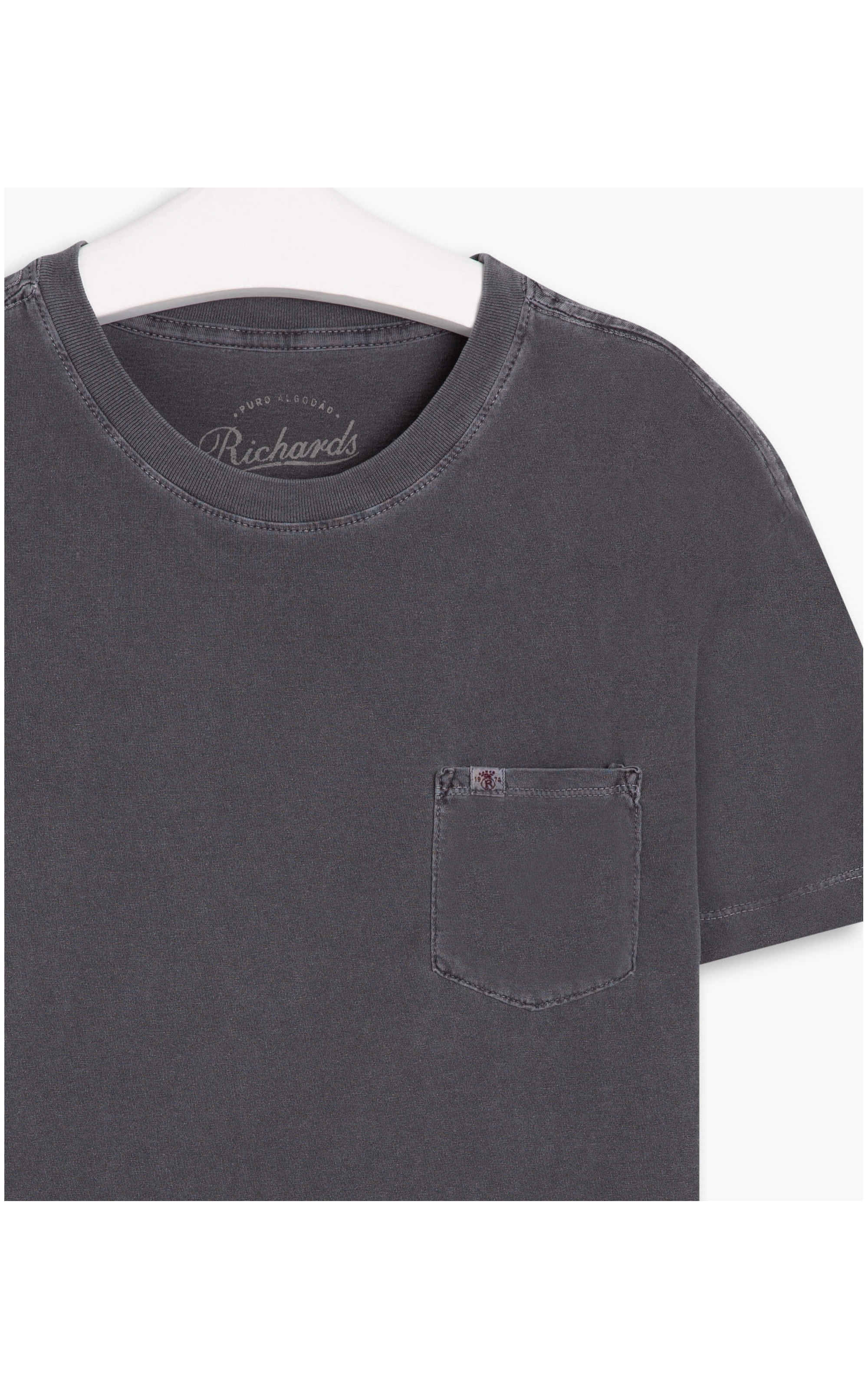 T-Shirt Mm Stone  Lisa Com Bolso Grafite