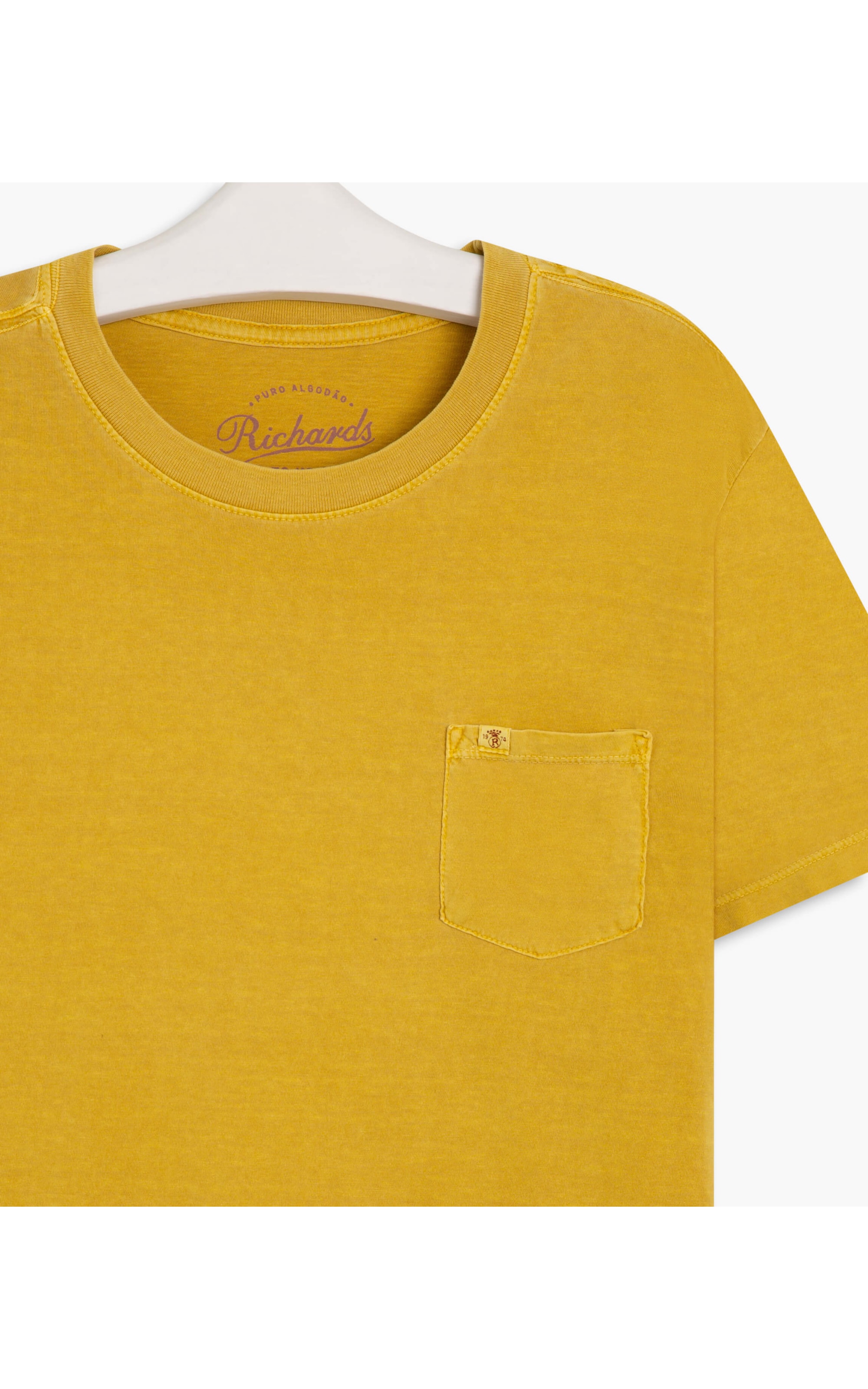 T-Shirt Mm Stone  Lisa Com Bolso Mostarda