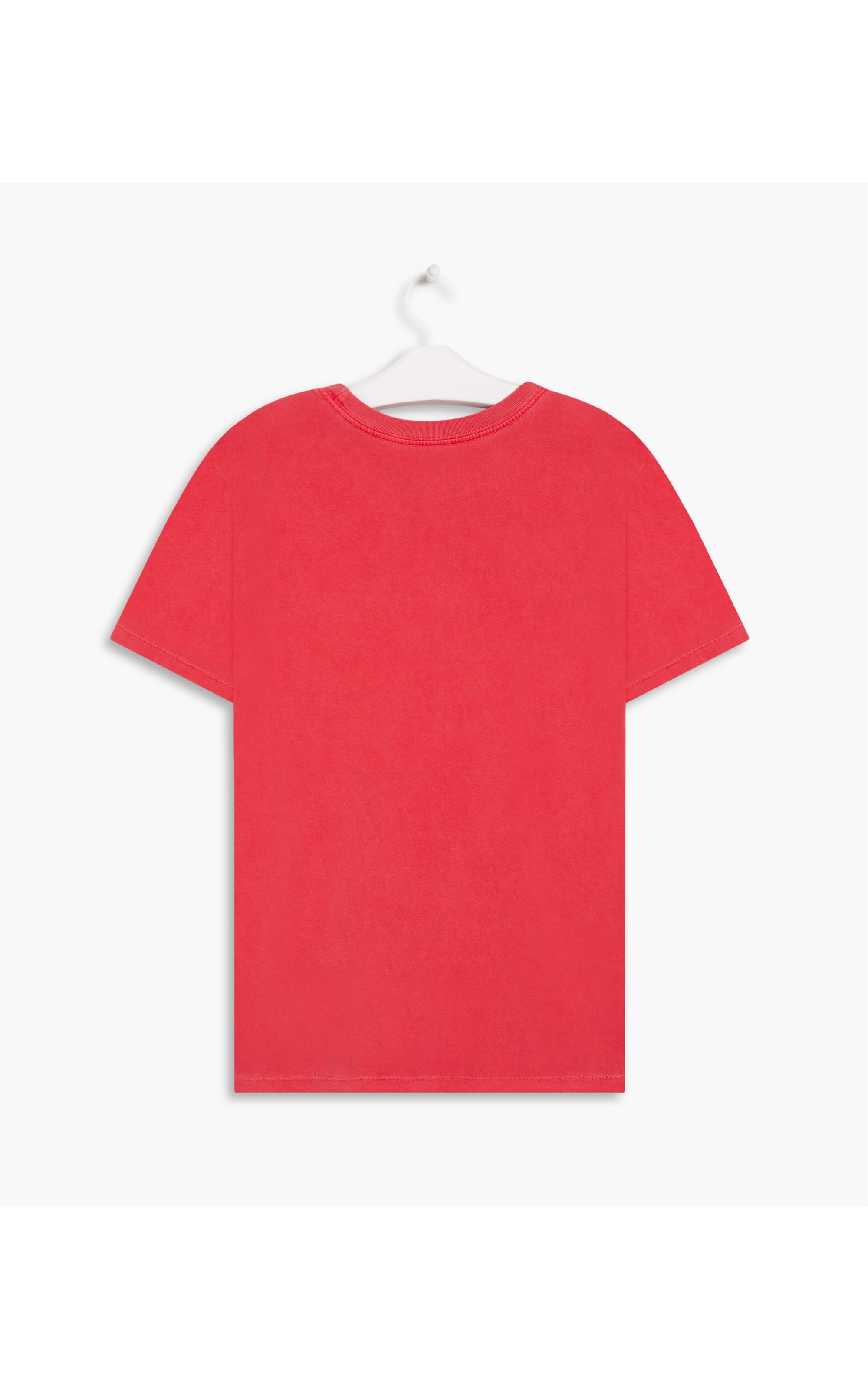 T-Shirt Mm Stone  Lisa Com Bolso Vermelho
