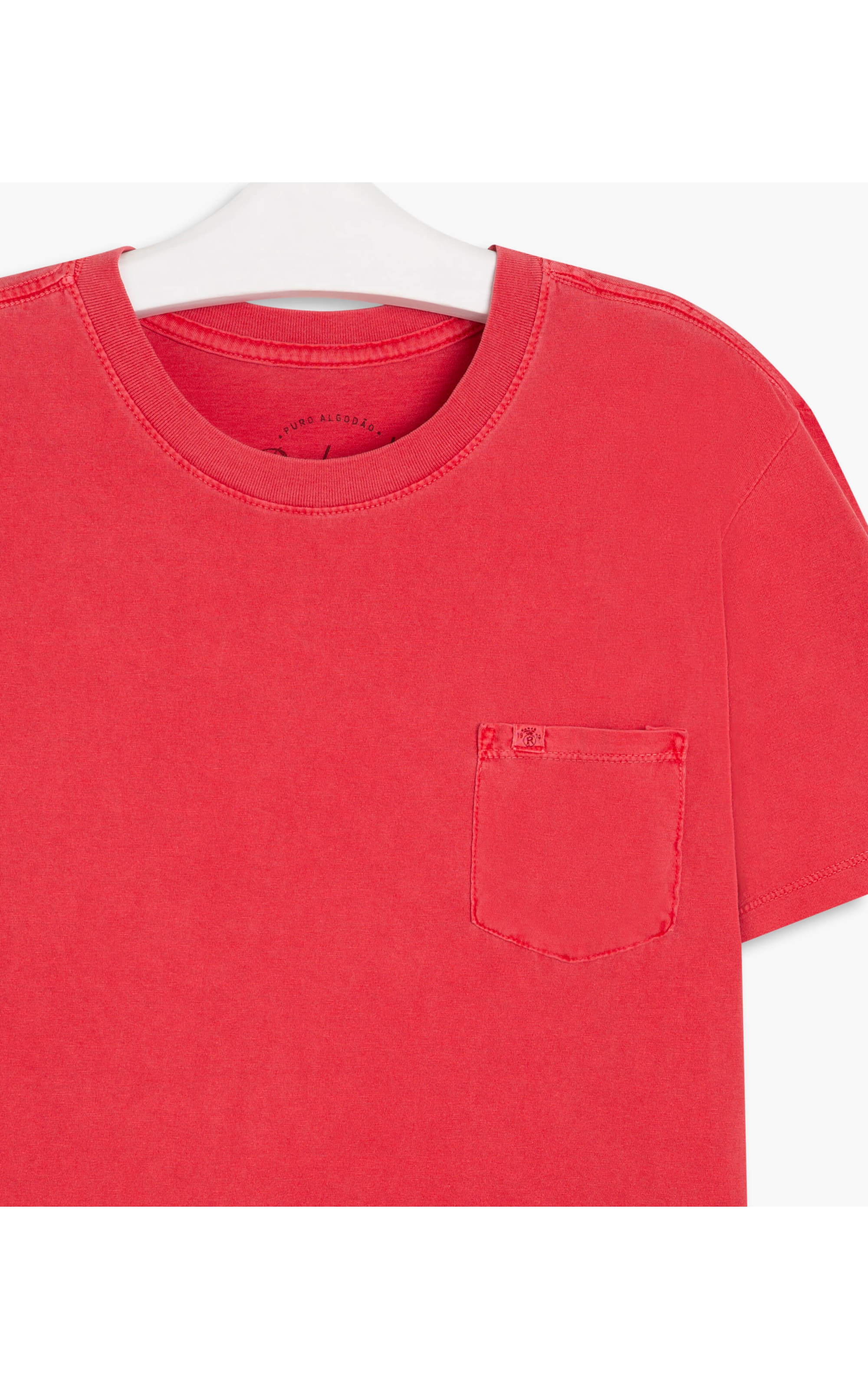 T-Shirt Mm Stone  Lisa Com Bolso Vermelho