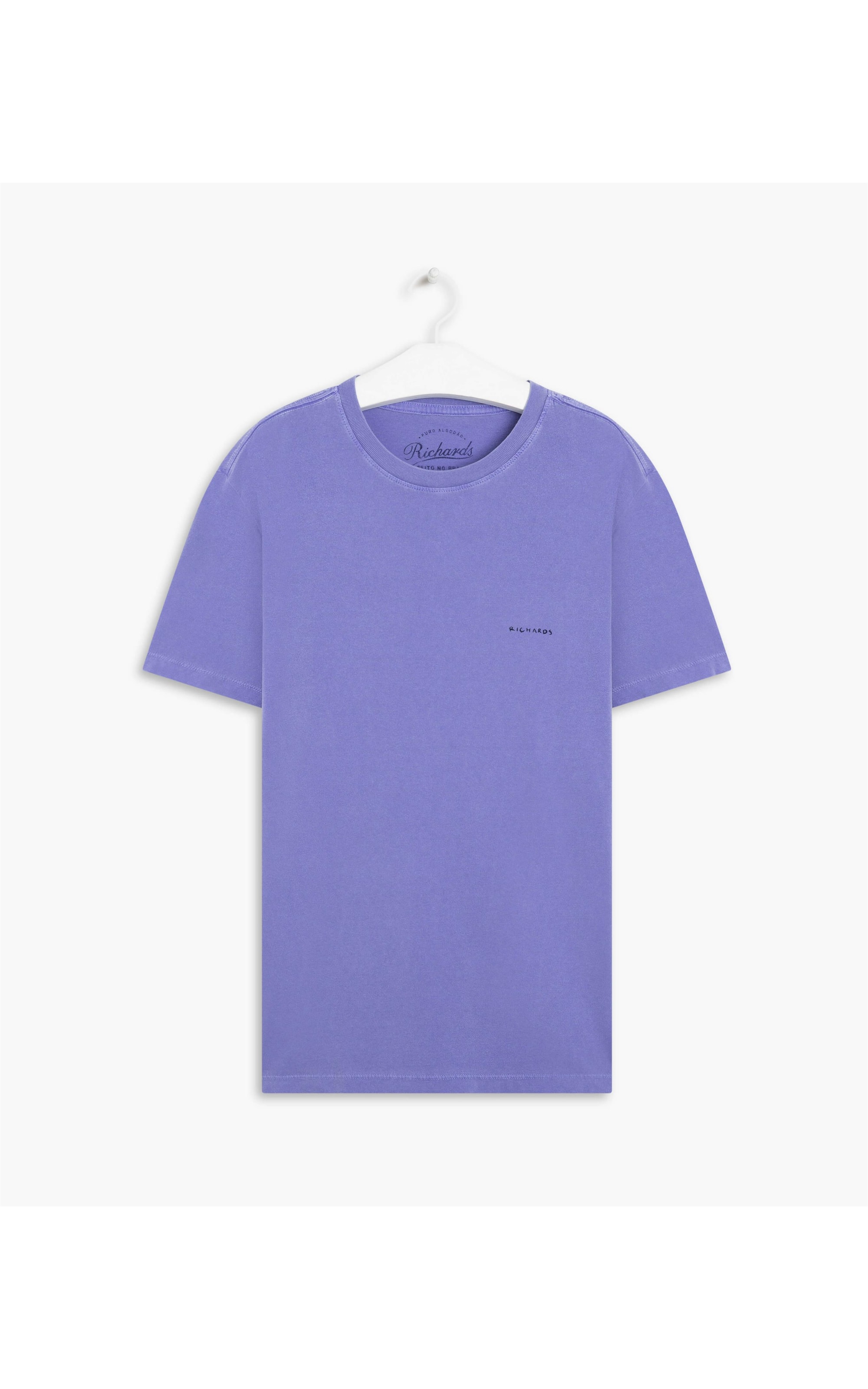 T-Shirt Mm Stone Manuscrito Mc Azul Bic