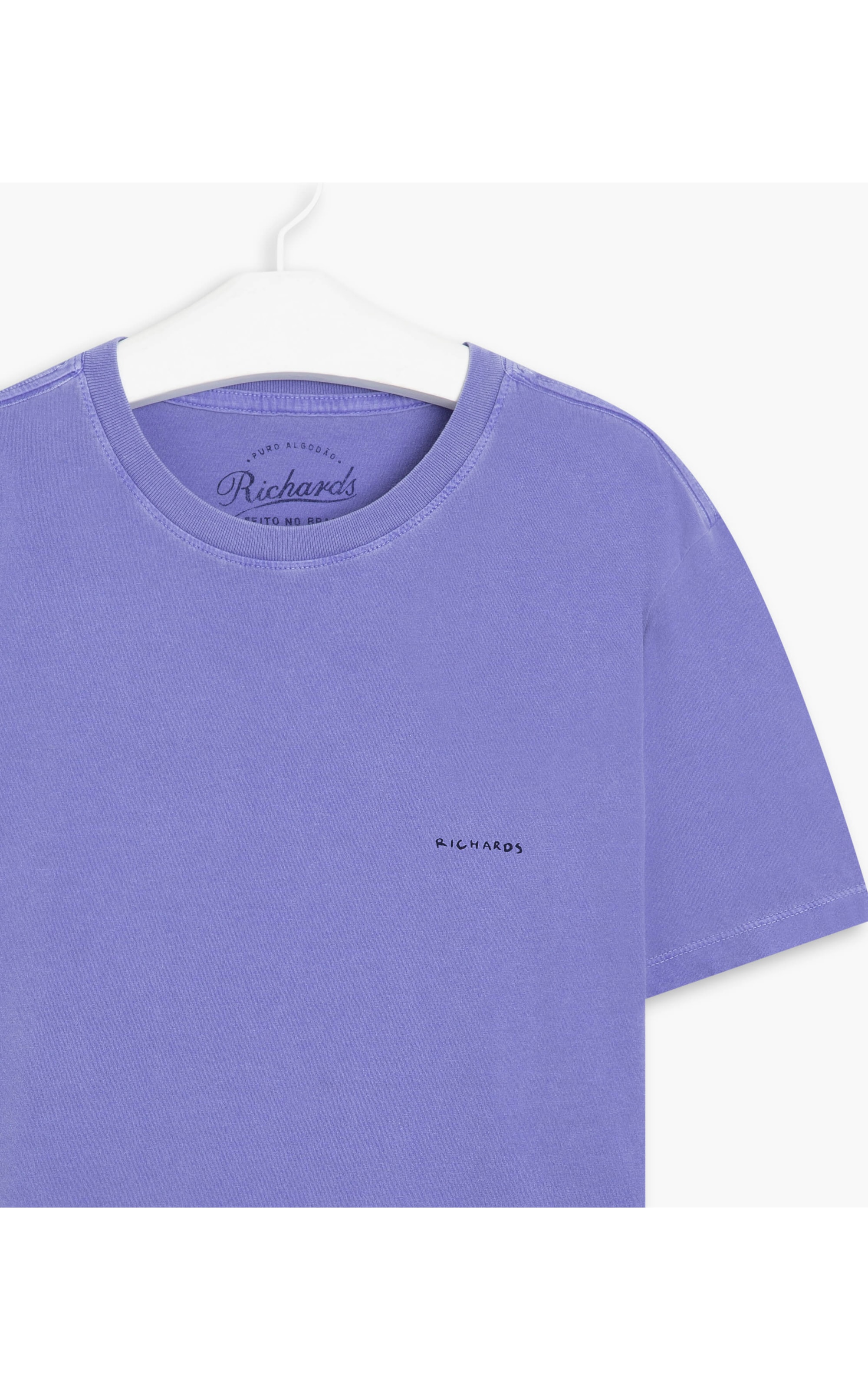T-Shirt Mm Stone Manuscrito Mc Azul Bic