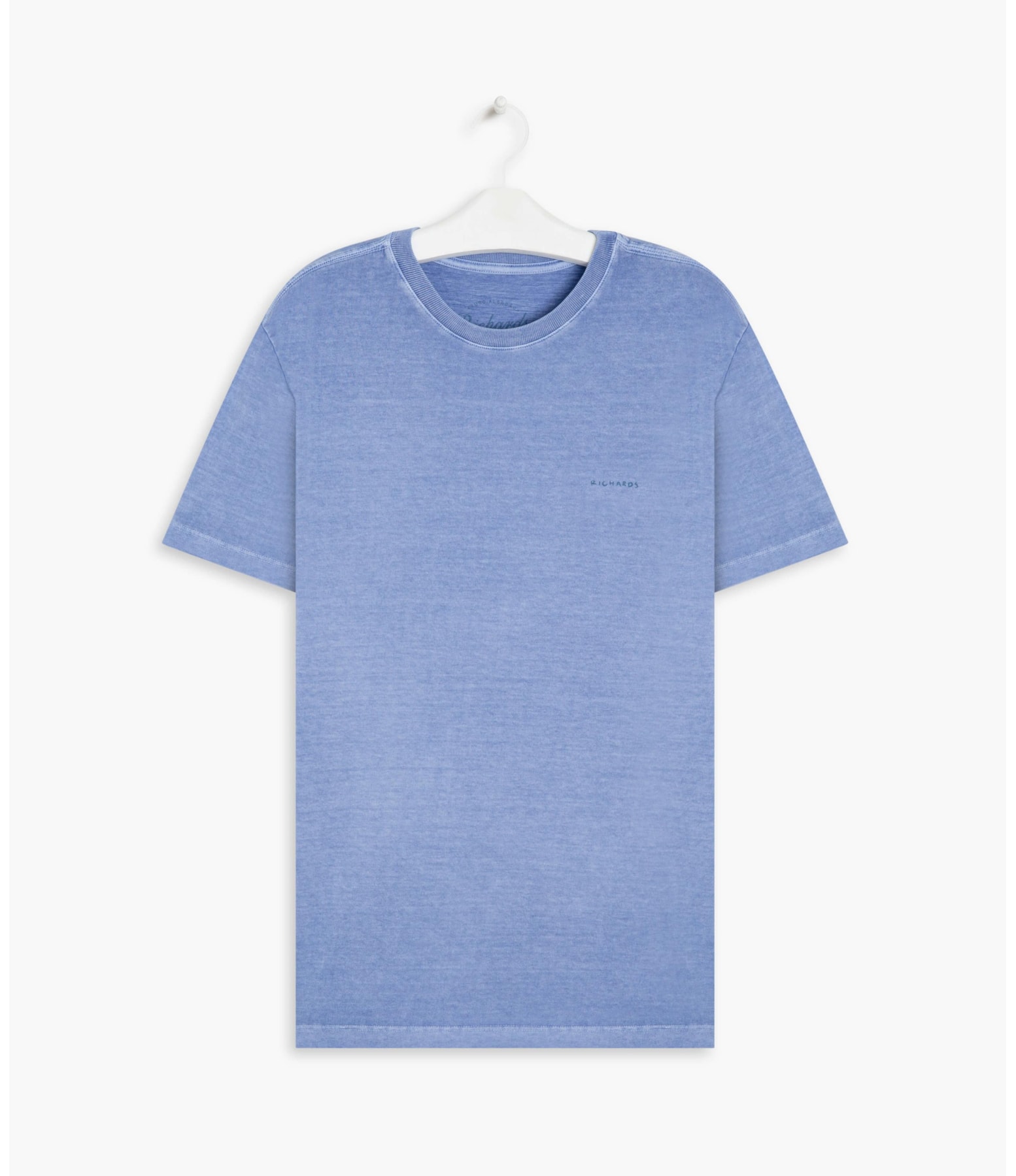 T-Shirt Mm Stone Manuscrito Mc Azul Claro