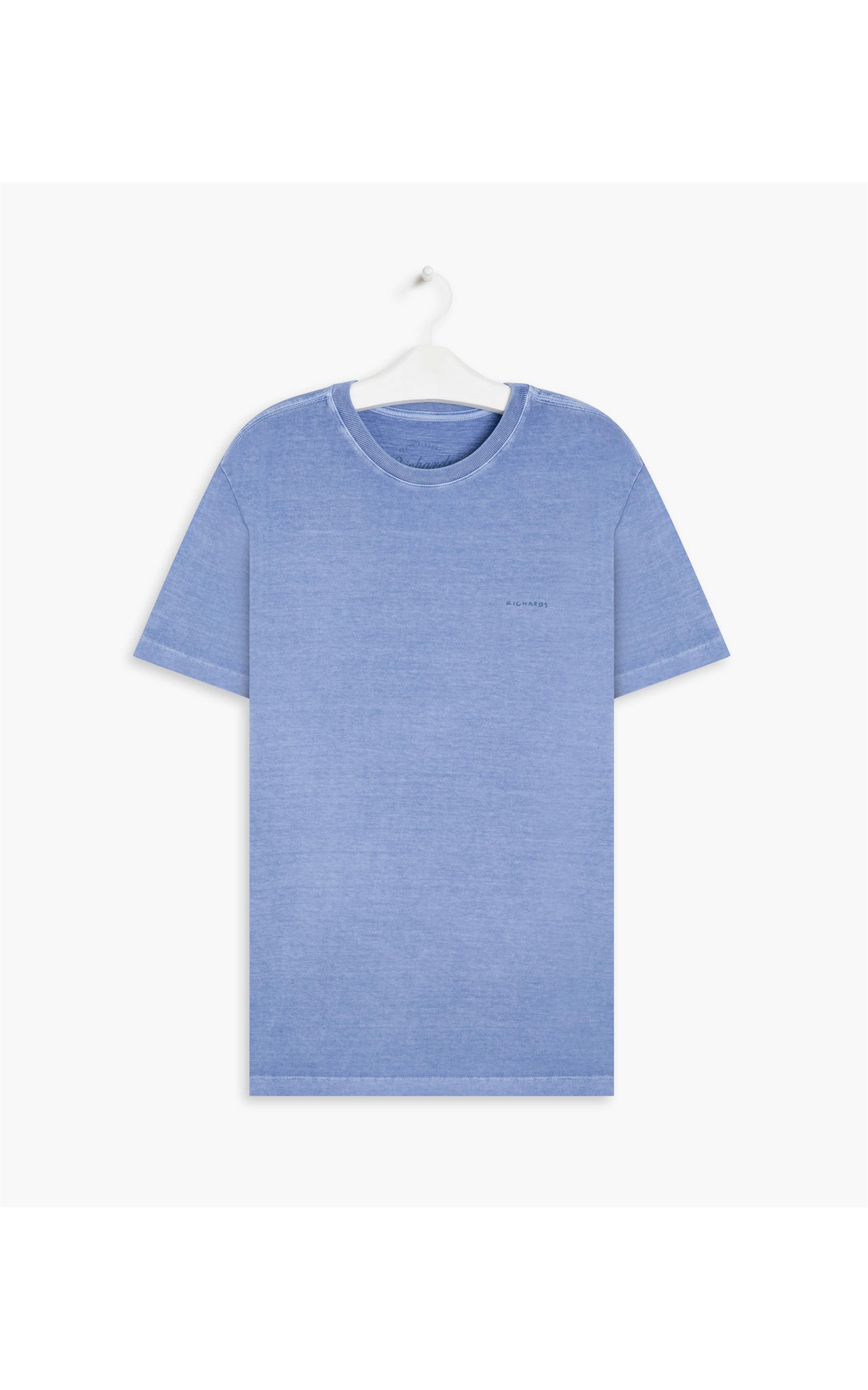 T-Shirt Mm Stone Manuscrito Mc Azul Claro