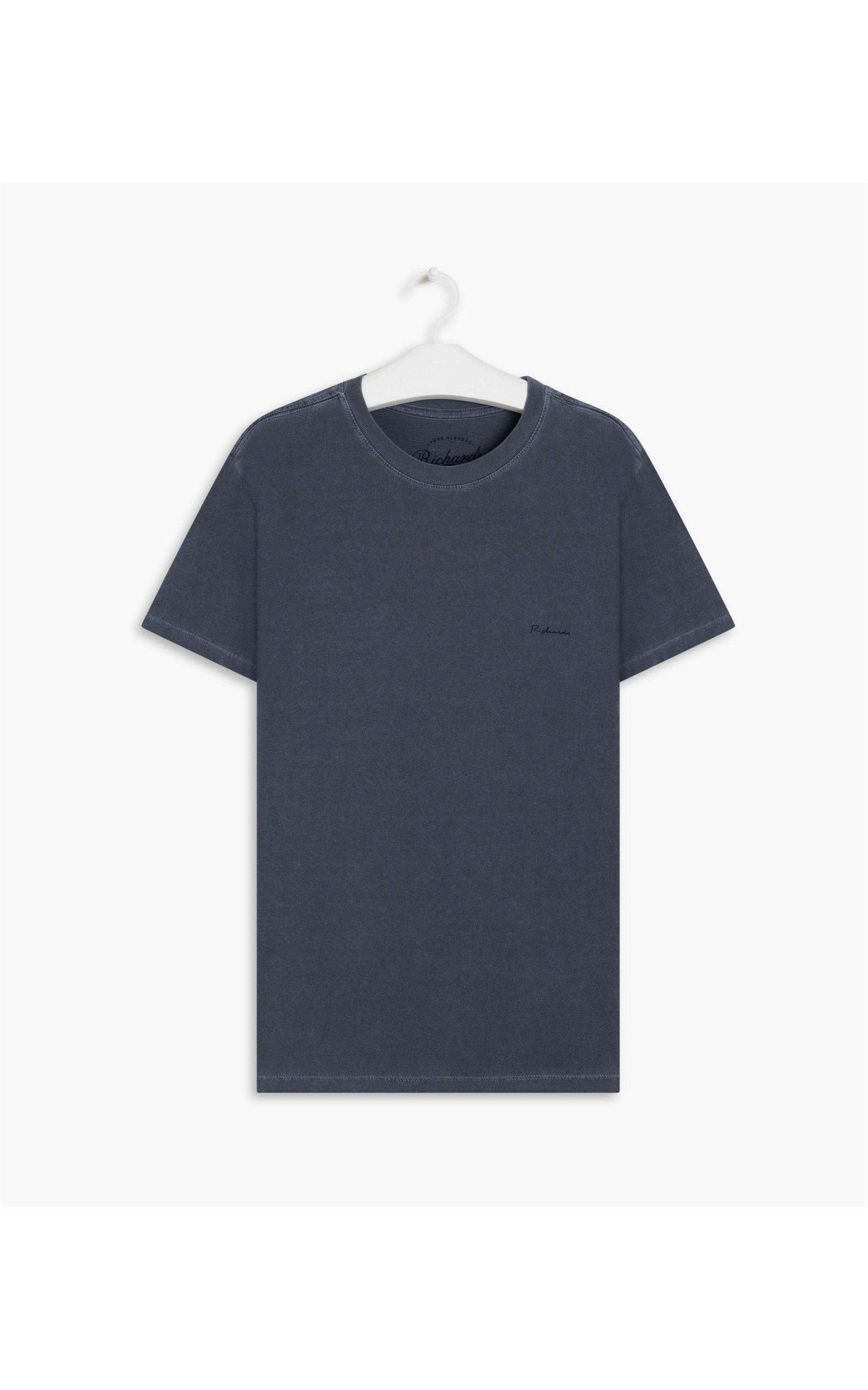 T-Shirt Mm Stone Manuscrito Mc Dark Navy