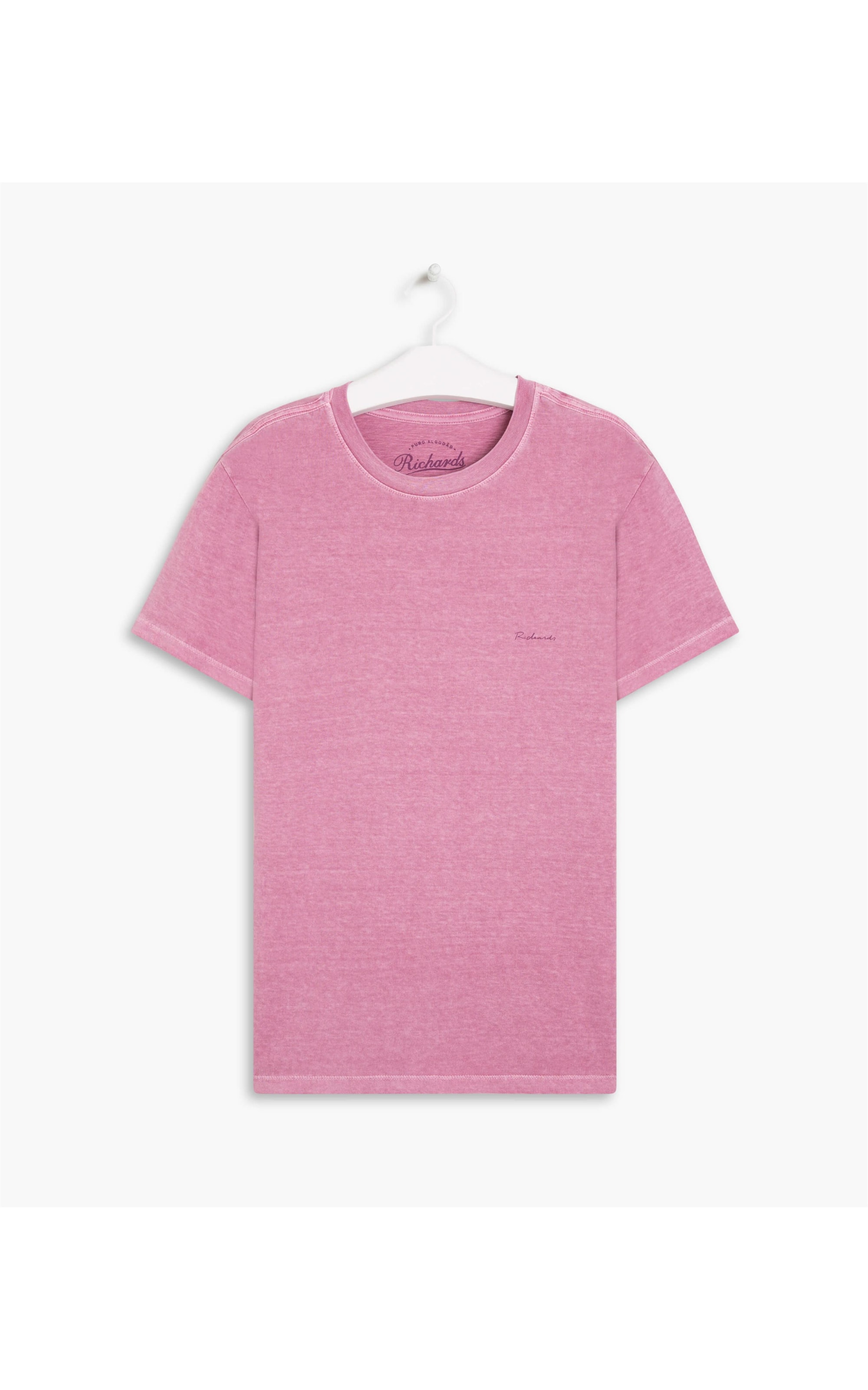 T-Shirt Mm Stone Manuscrito Mc Rosa Velho