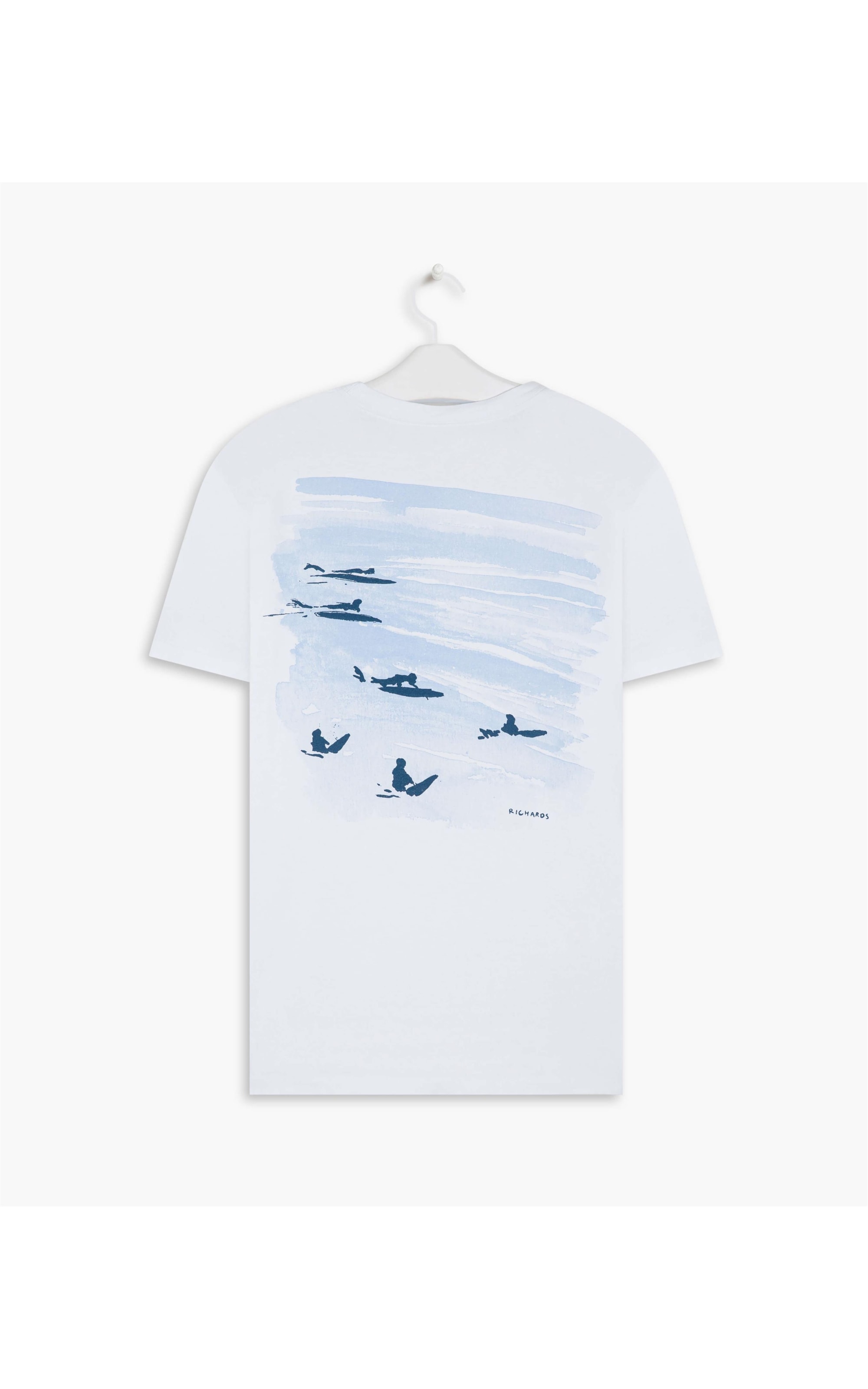 T-Shirt Mm Stone Surfistas Branco