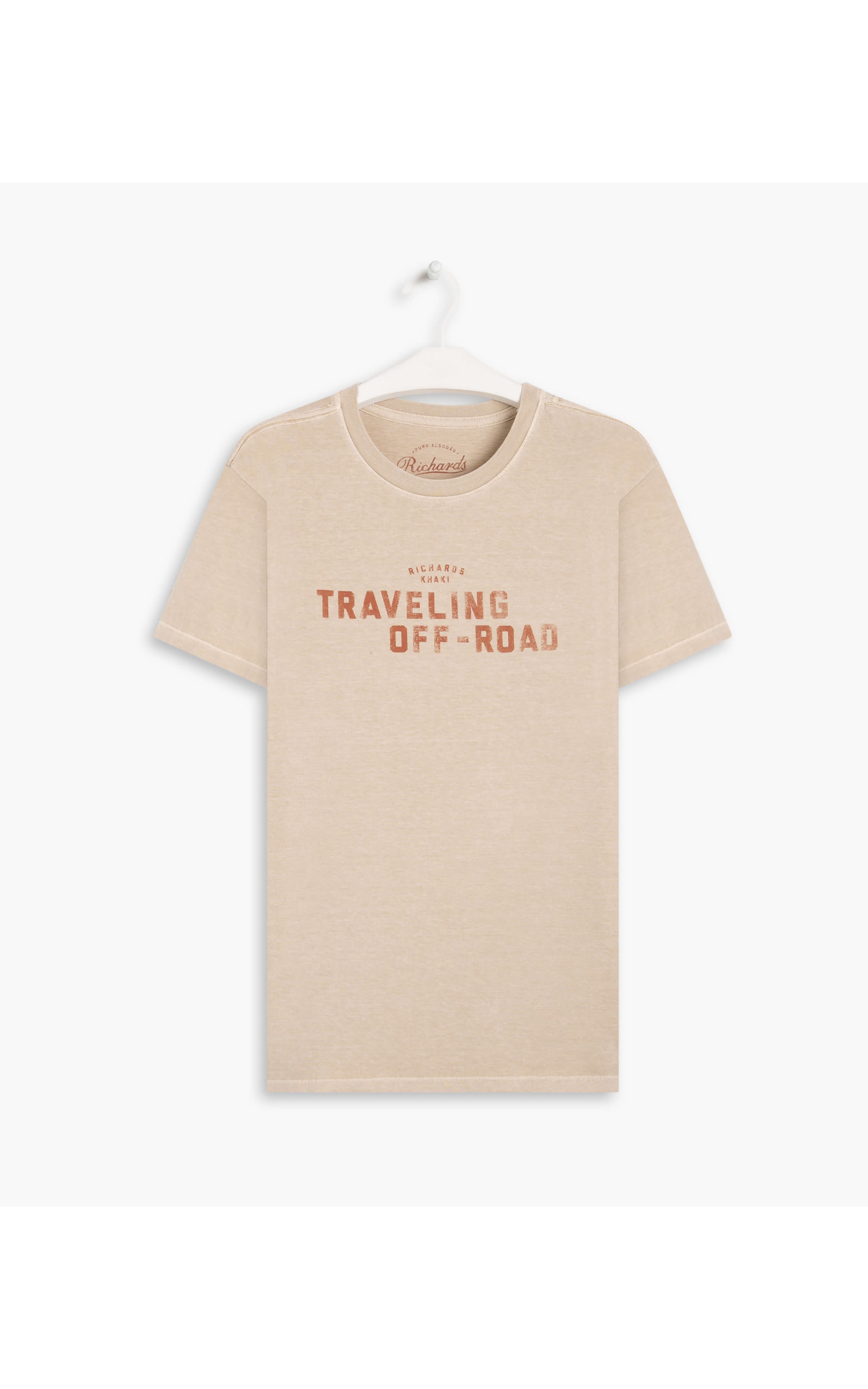 T-Shirt Mm Stone Travelling Off-Road Mc Caqui