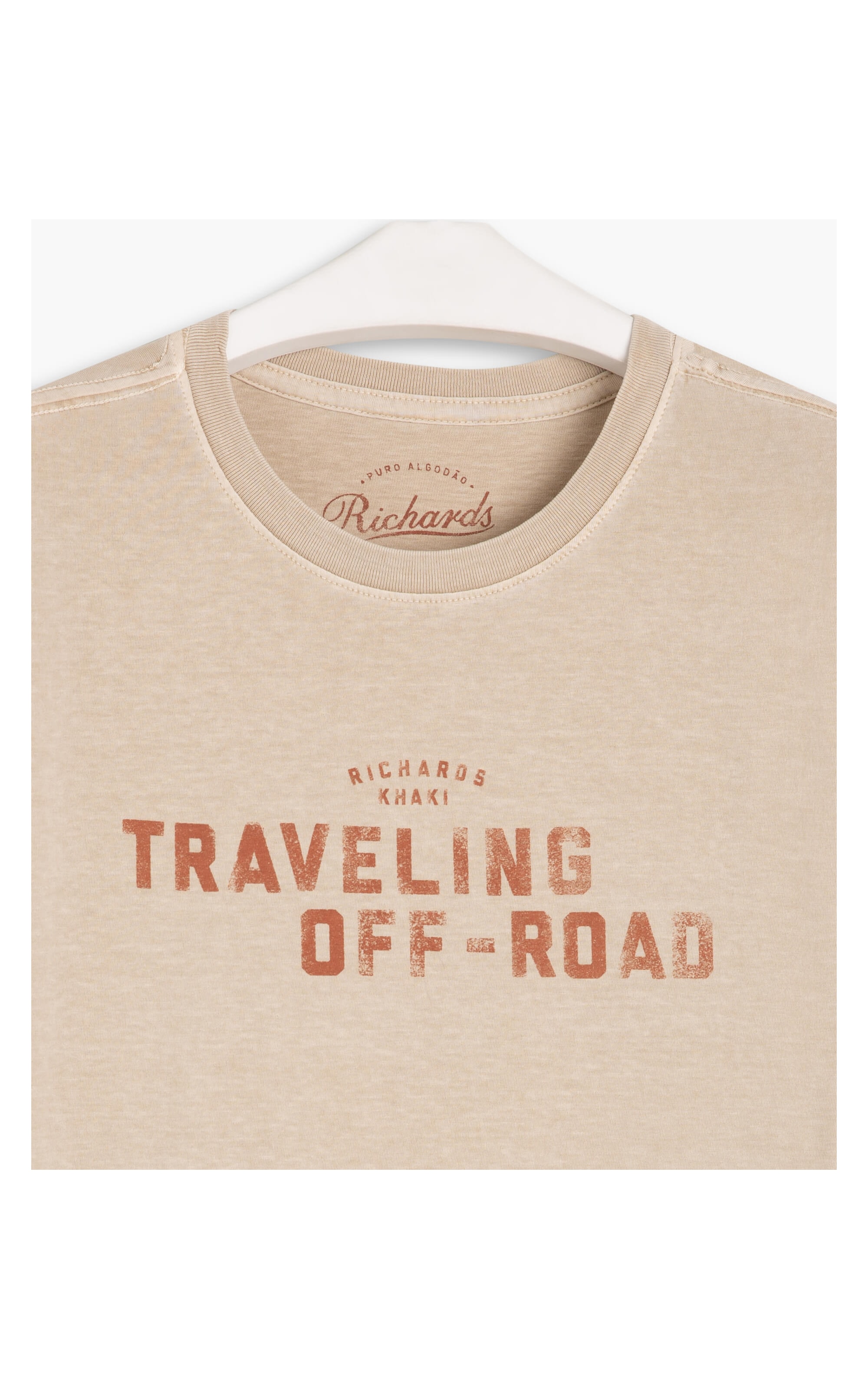 T-Shirt Mm Stone Travelling Off-Road Mc Caqui