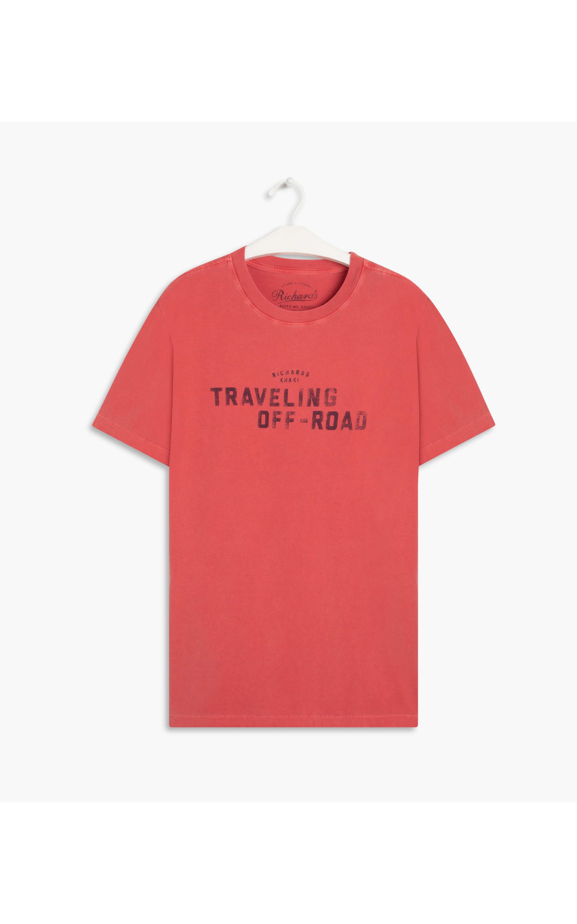 T-Shirt Mm Stone Travelling Off-Road Mc Vermelho
