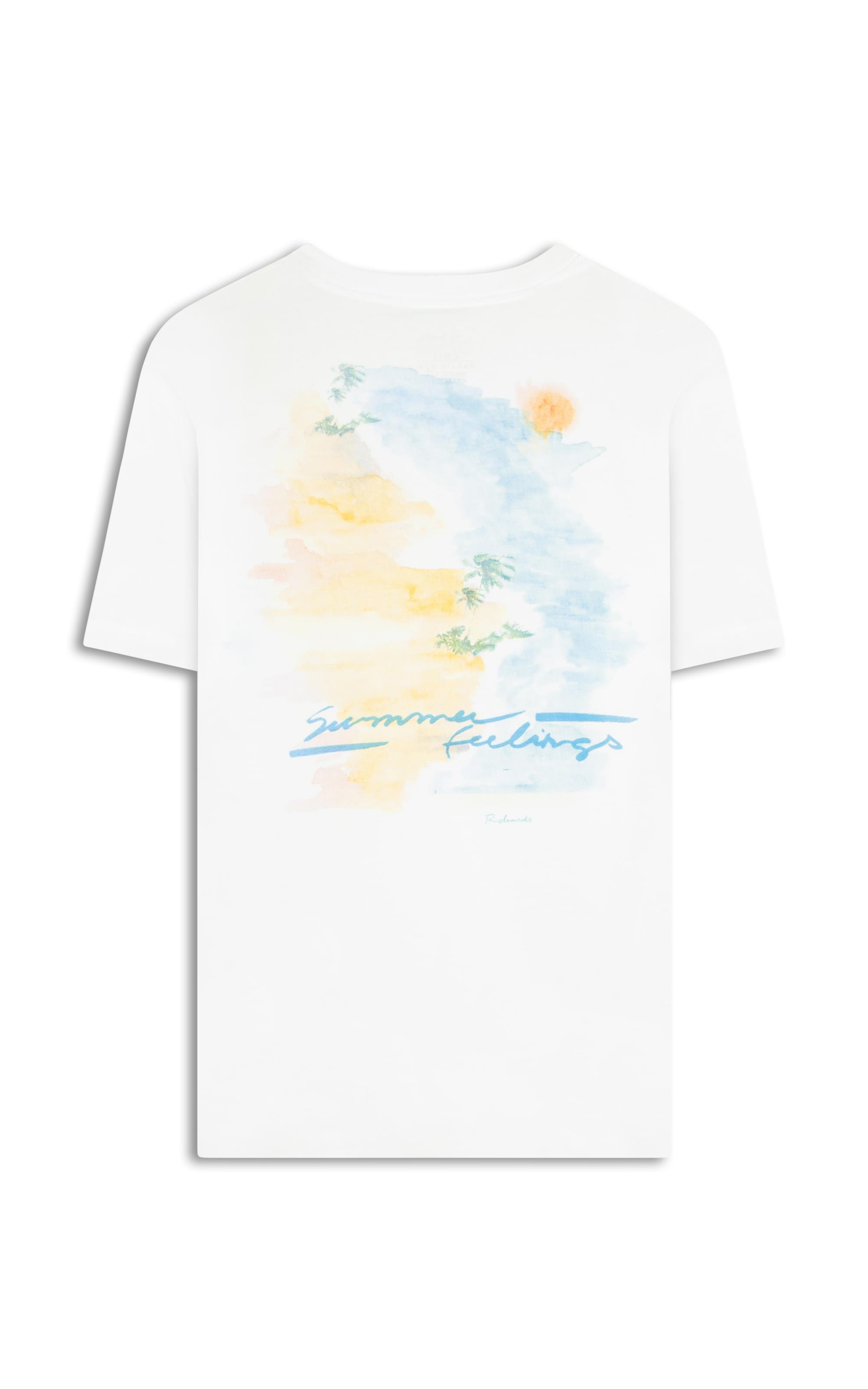 T-Shirt Mm Sumer Feelings Costas Bf Branco