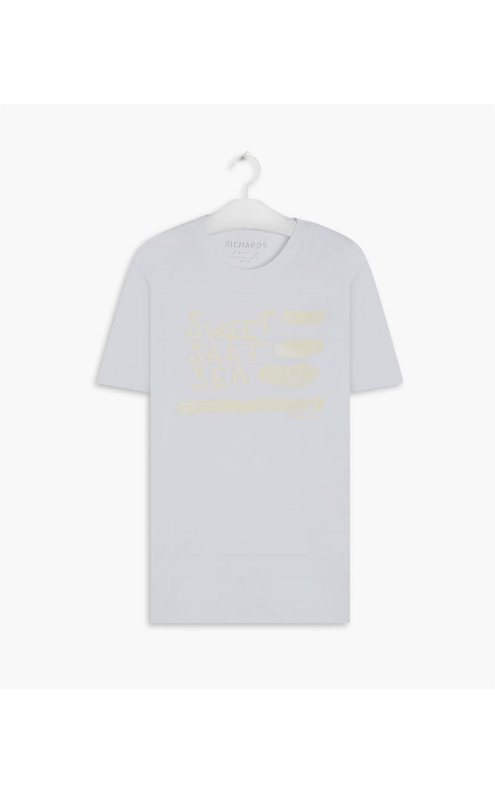 T-Shirt Mm Sweet Salt Branco
