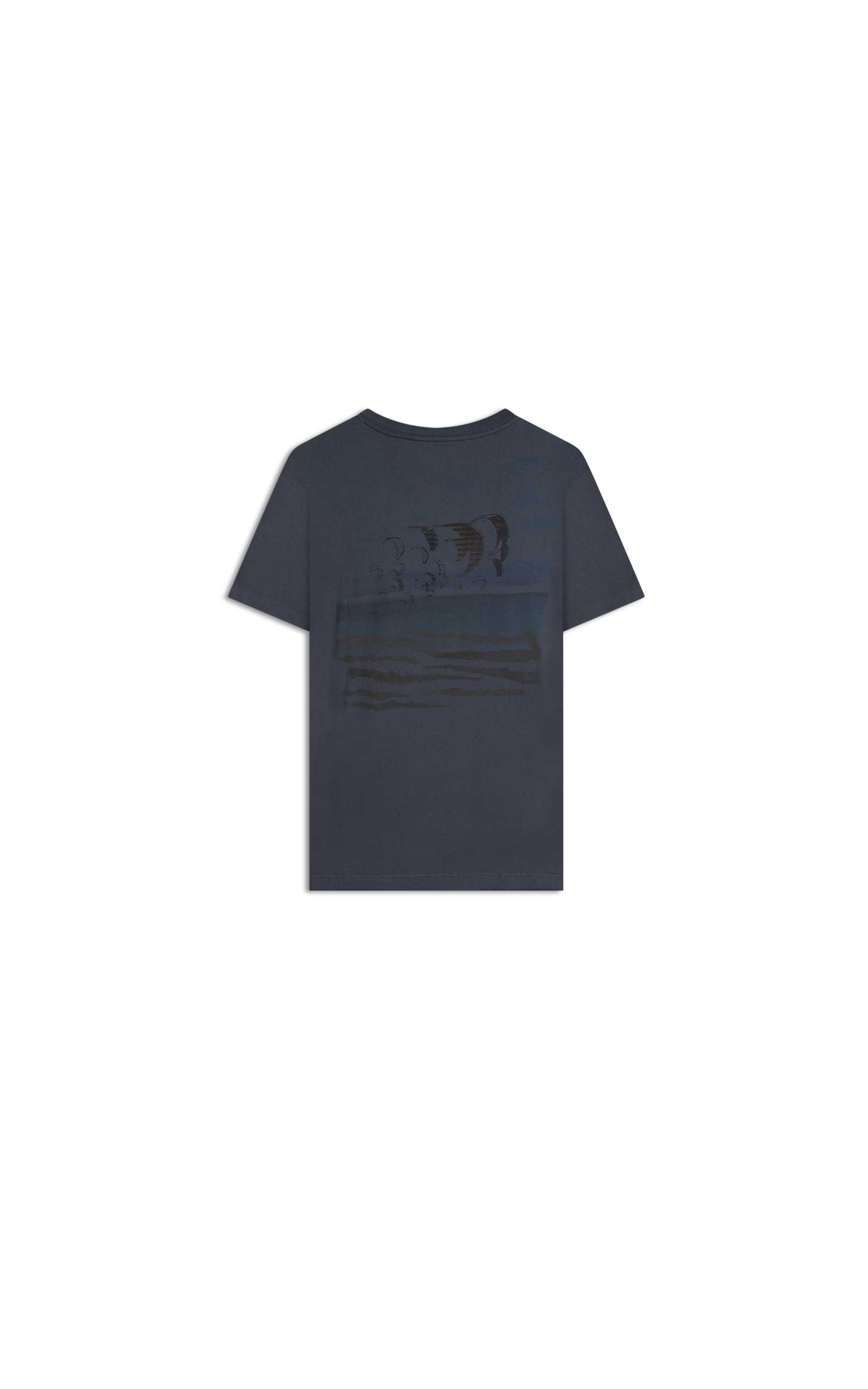 T-Shirt Mm The Kites Costas Fd Cinza Azulado