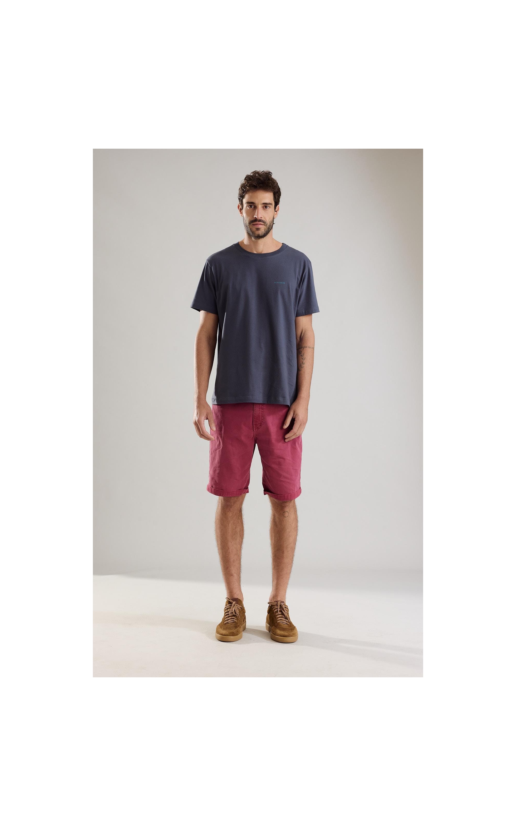 T-Shirt Mm The Kites Costas Fd Cinza Azulado