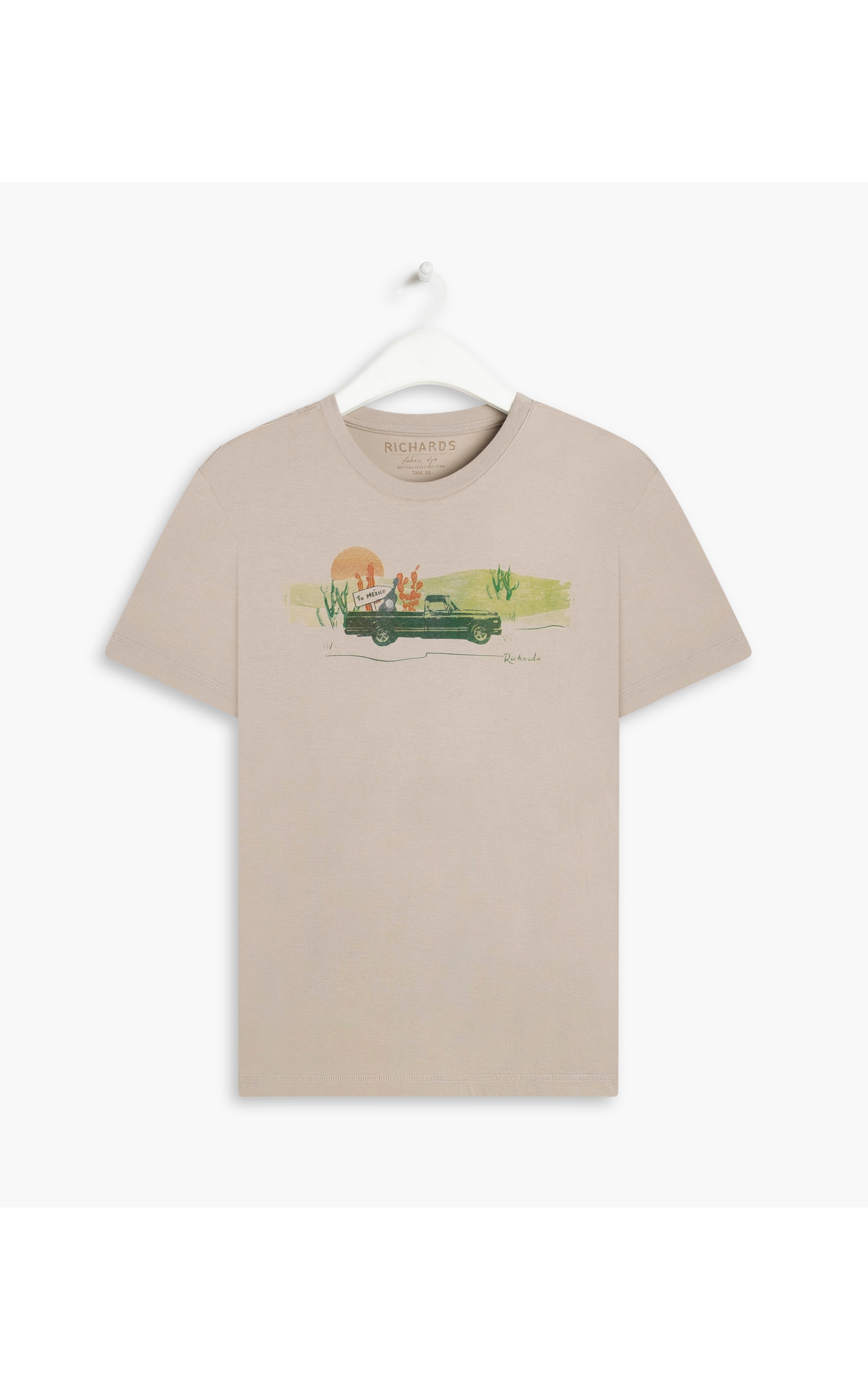 T-Shirt Mm To Mexico Areia