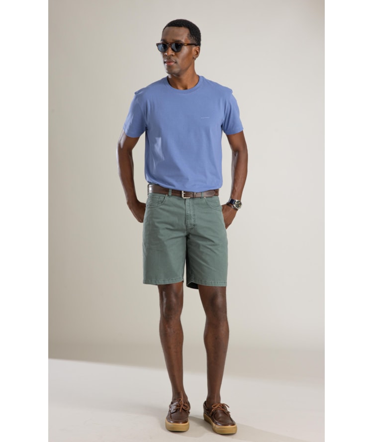 T-Shirt Mm Treetop Costas Bf Azul Pervante