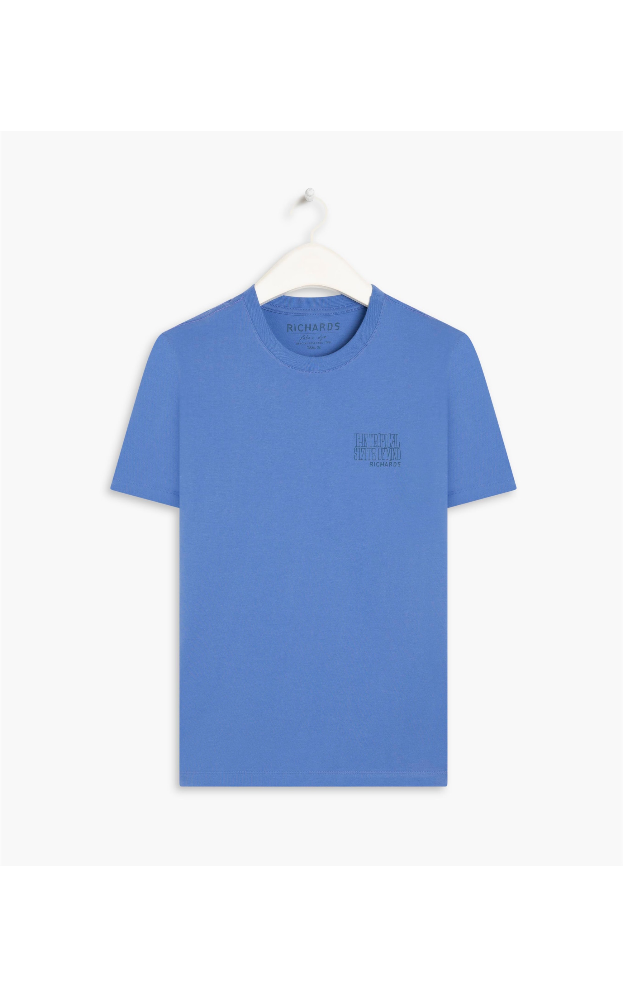 T-Shirt Mm Trocpical State Of Mind Mc Azul Bic