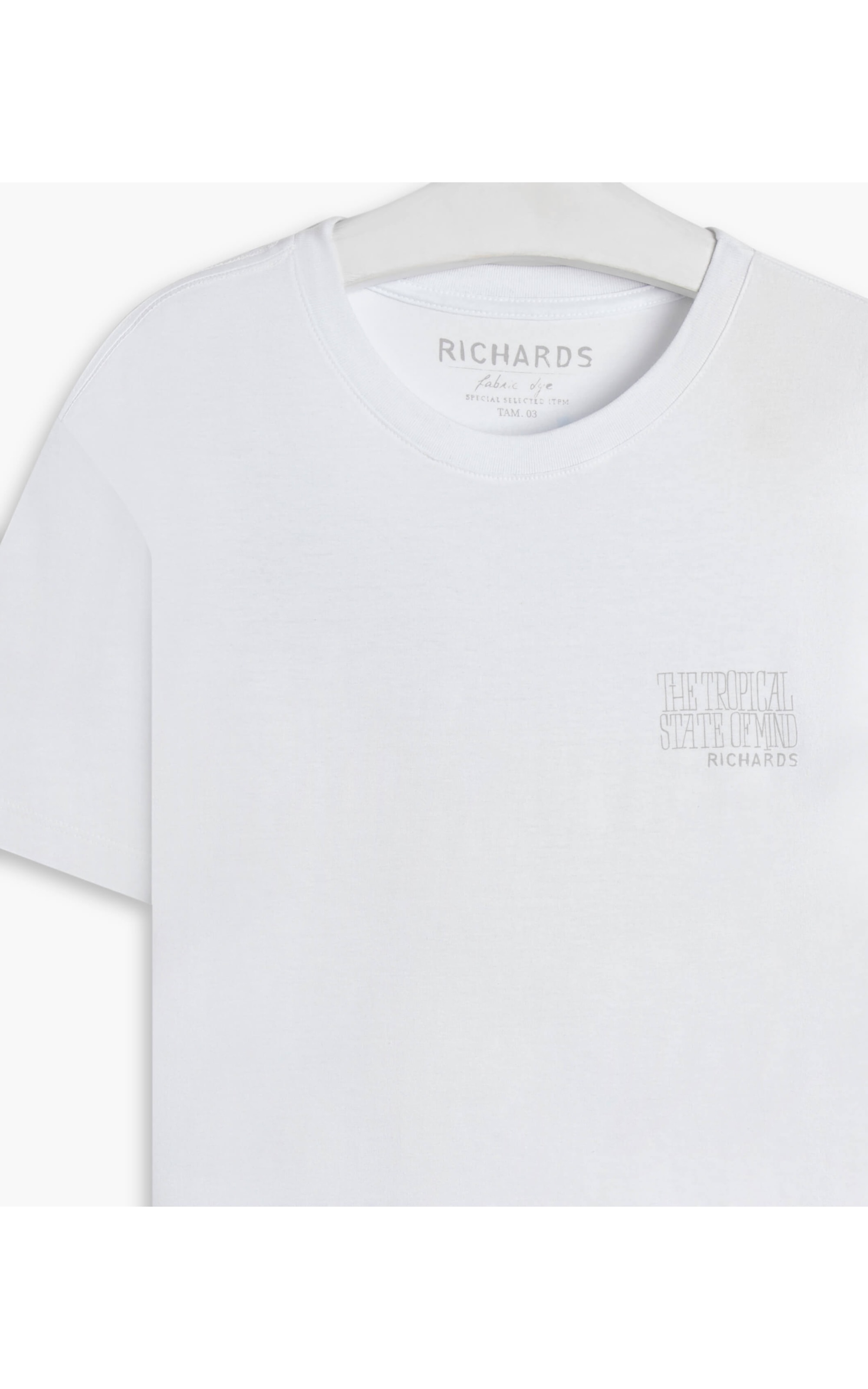 T-Shirt Mm Trocpical State Of Mind Mc Branco