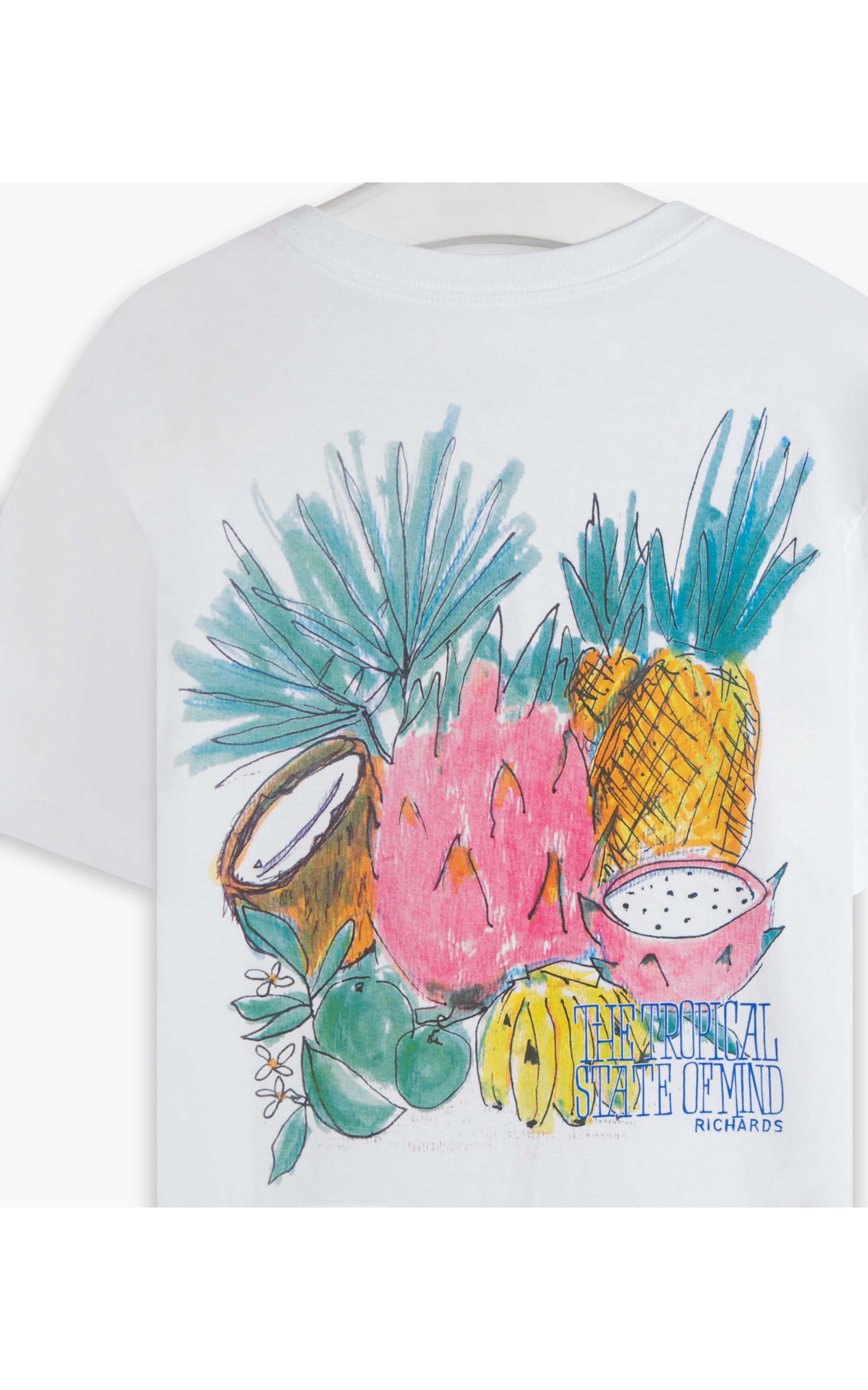 T-Shirt Mm Trocpical State Of Mind Mc Branco