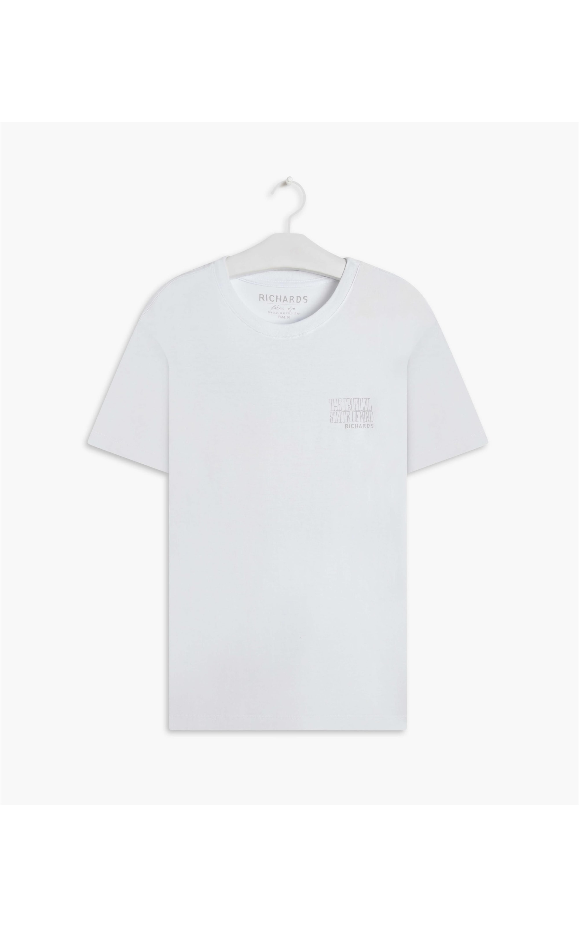 T-Shirt Mm Trocpical State Of Mind Mc Branco
