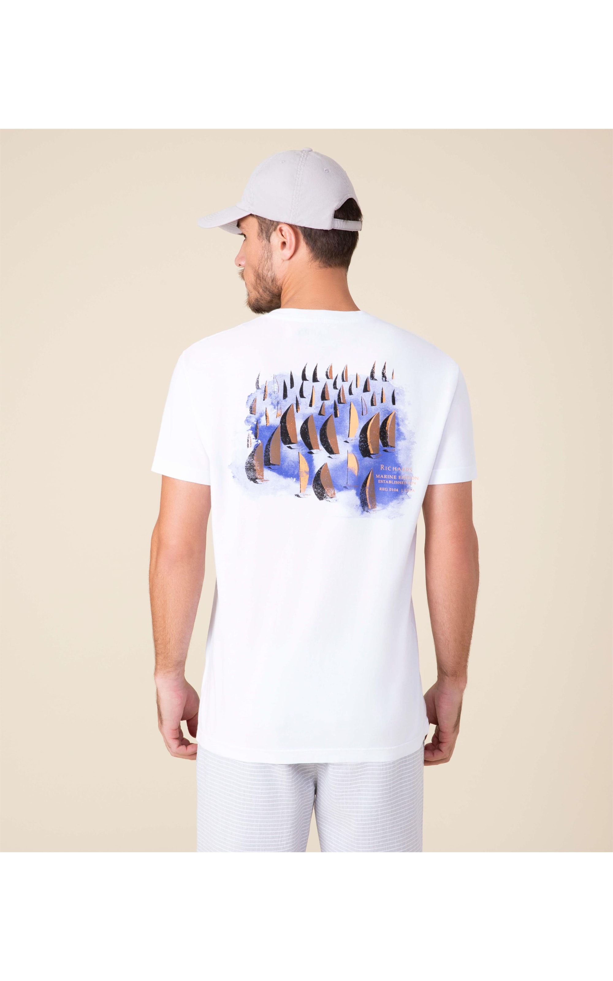 T-Shirt Mm Veleiros Edition Branco