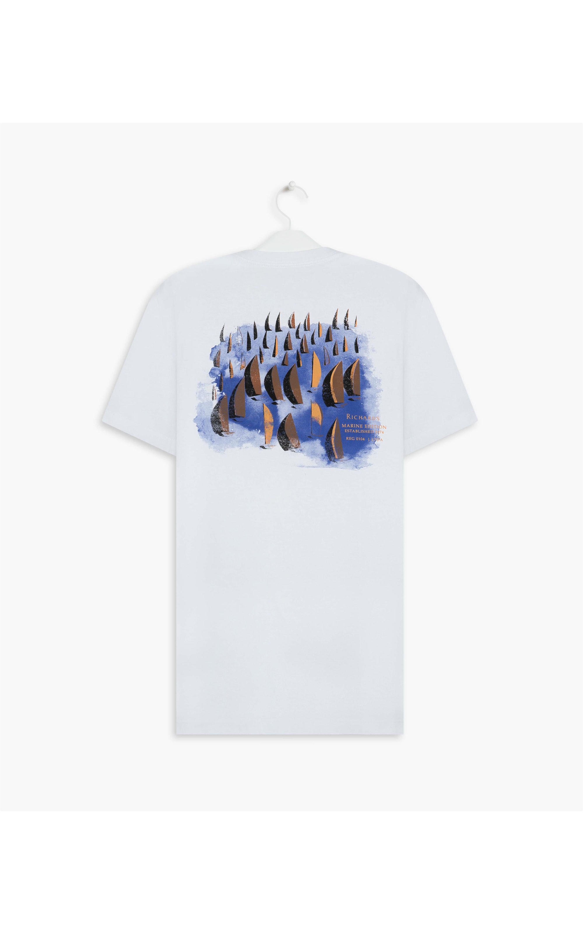 T-Shirt Mm Veleiros Edition Branco