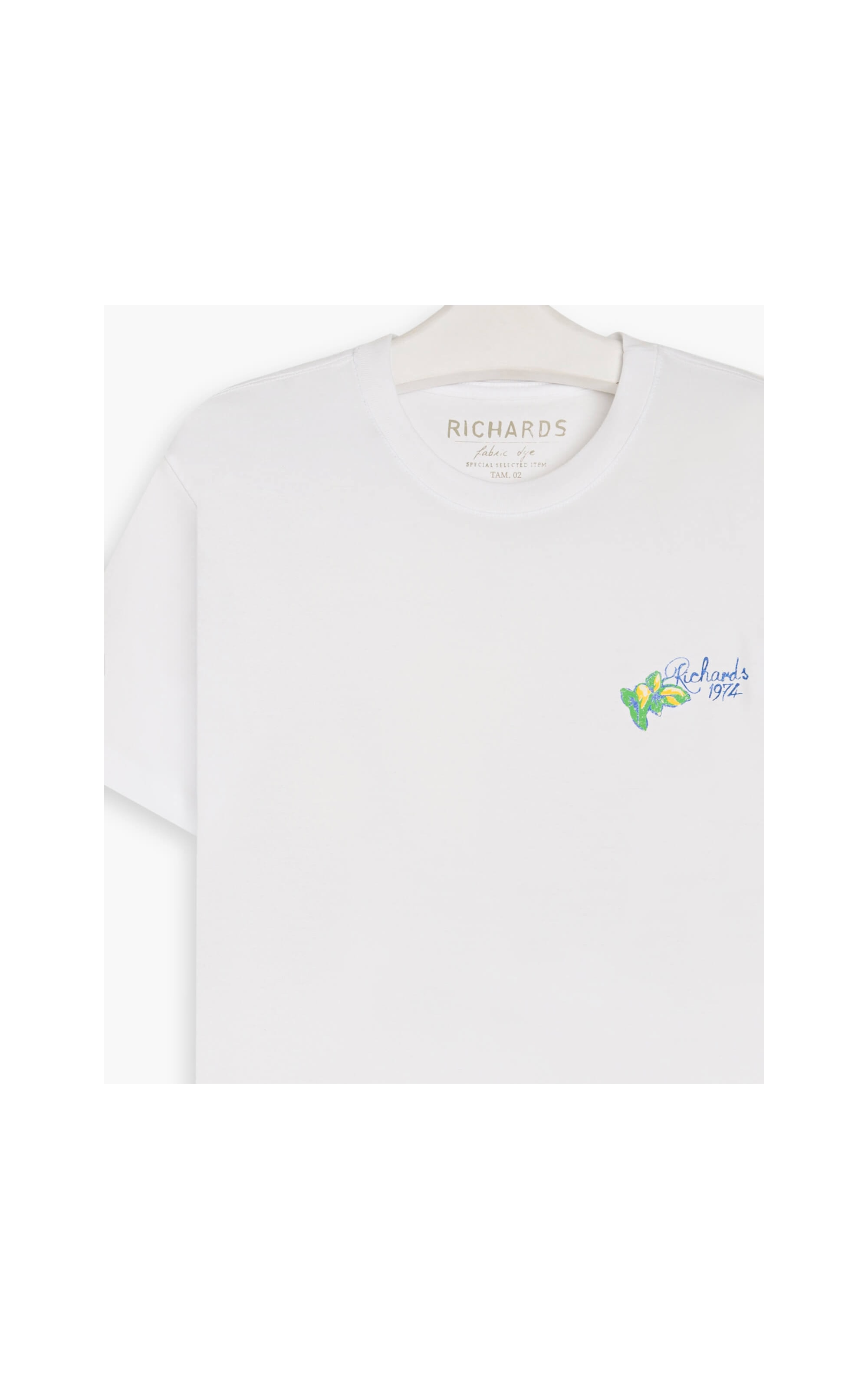 T-Shirt Mm Vintage Ukulele Mc Branco