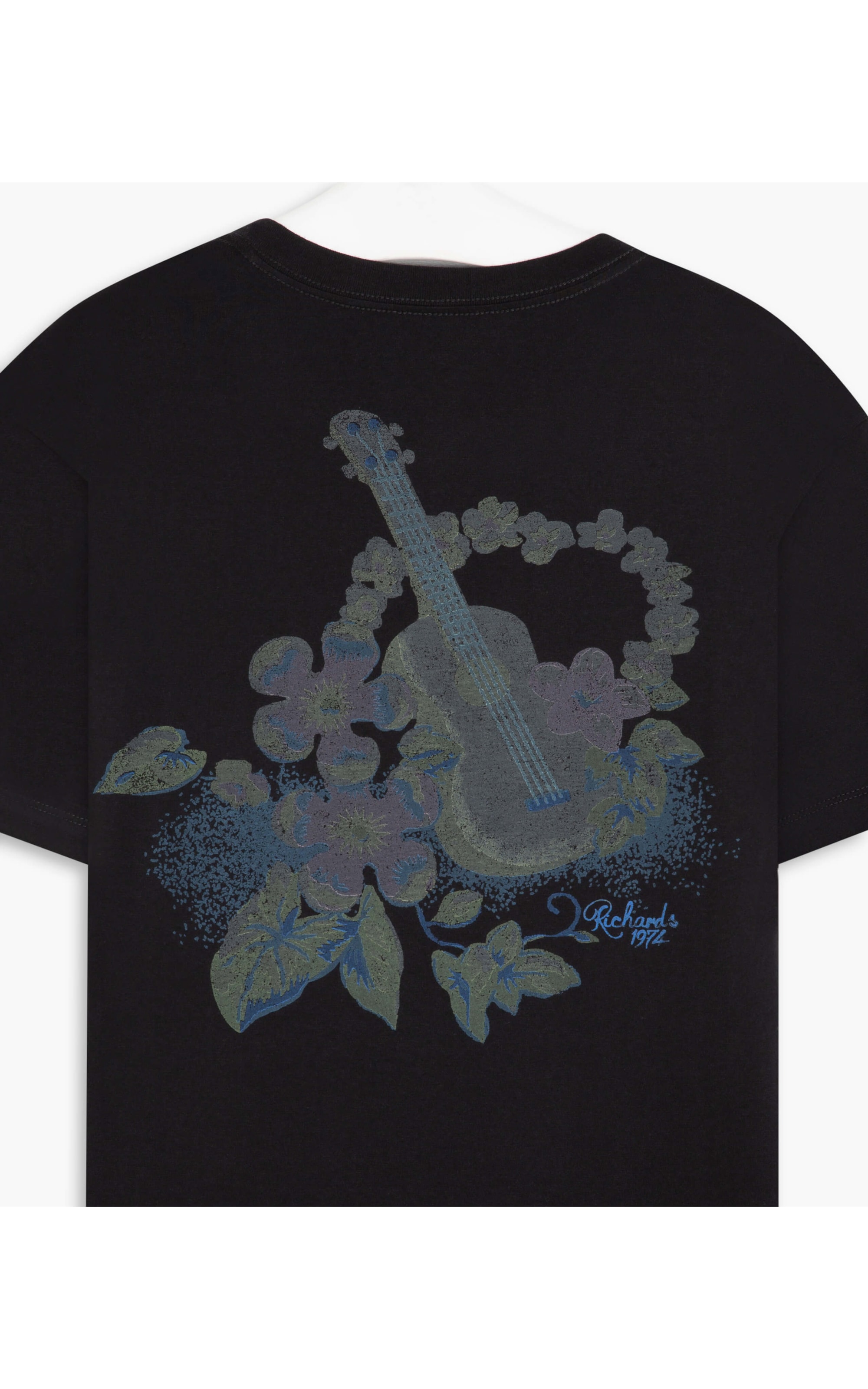 T-Shirt Mm Vintage Ukulele Mc Preto