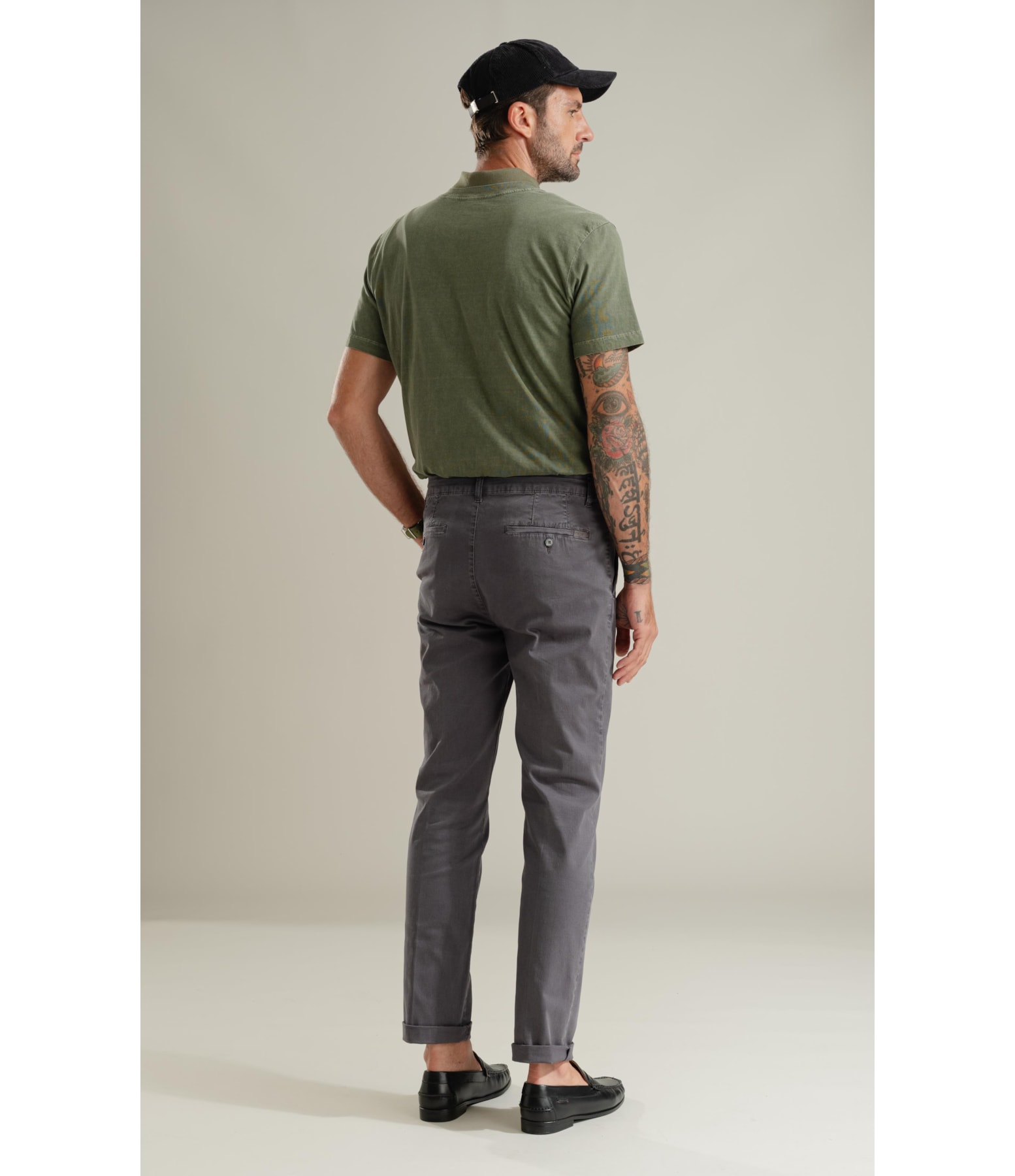 T-Shirt Mm Washed Adventure Hunters Floresta